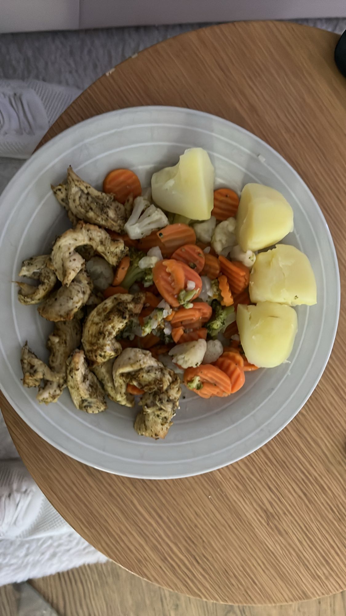 Kurczak z warzywami