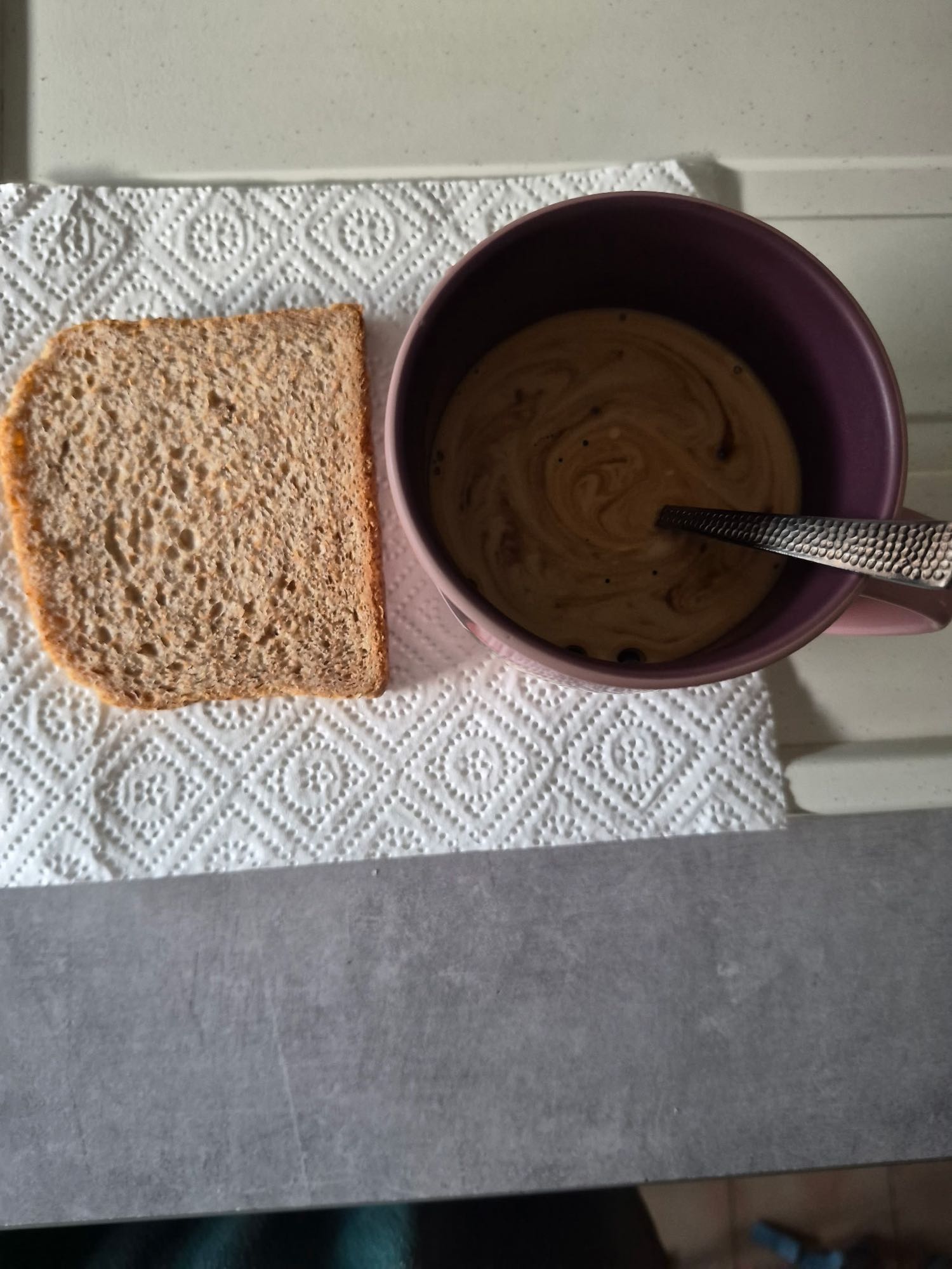 Tartine et café au lait