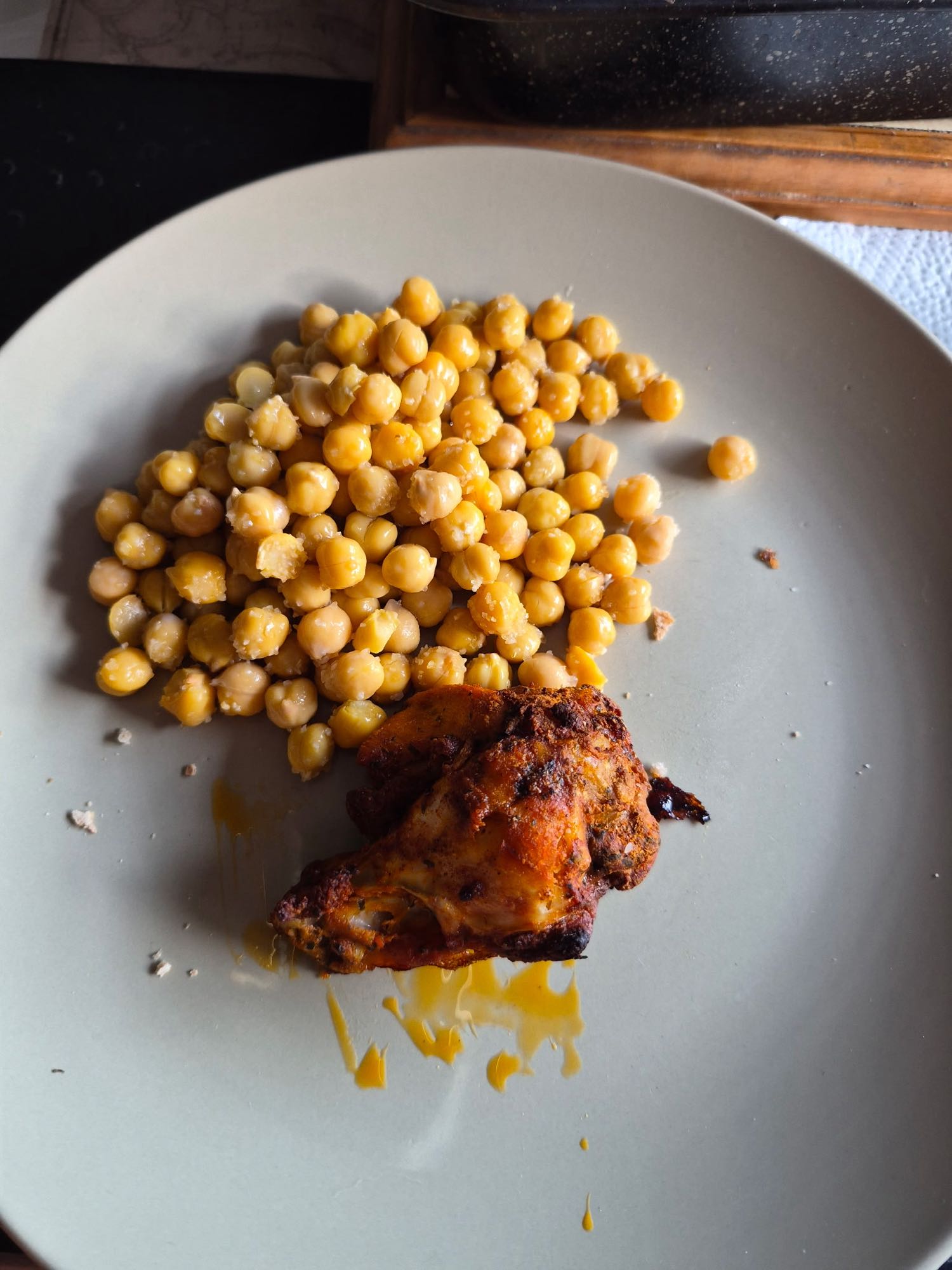 Pois chiches et poulet