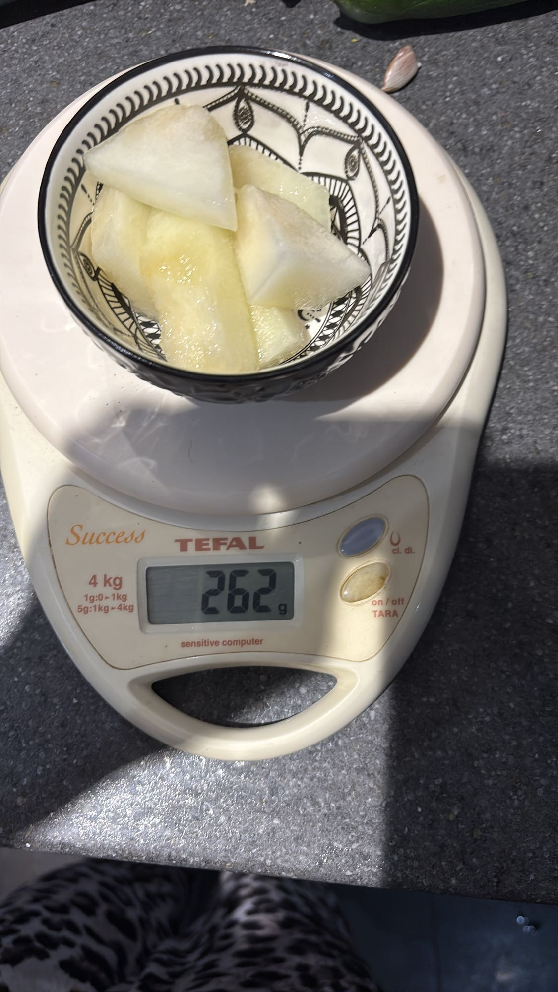 Melon en morceaux