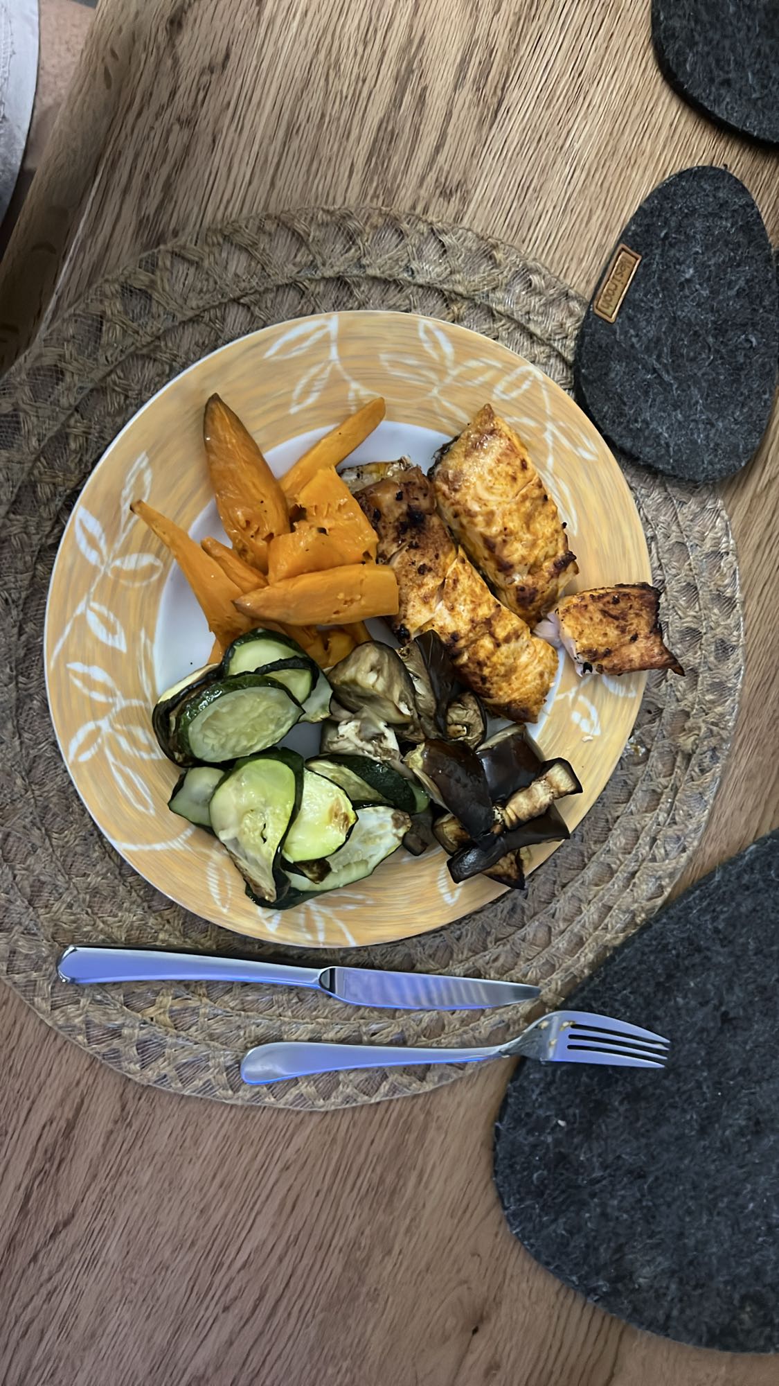 Pollo con verdure