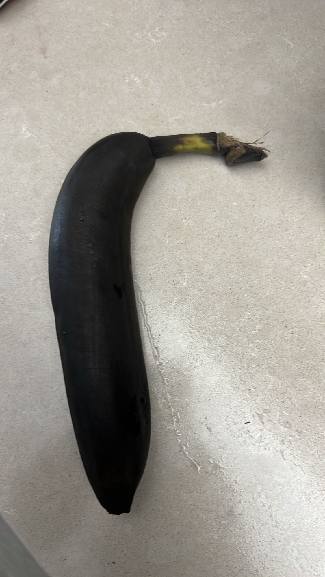Banana molto matura