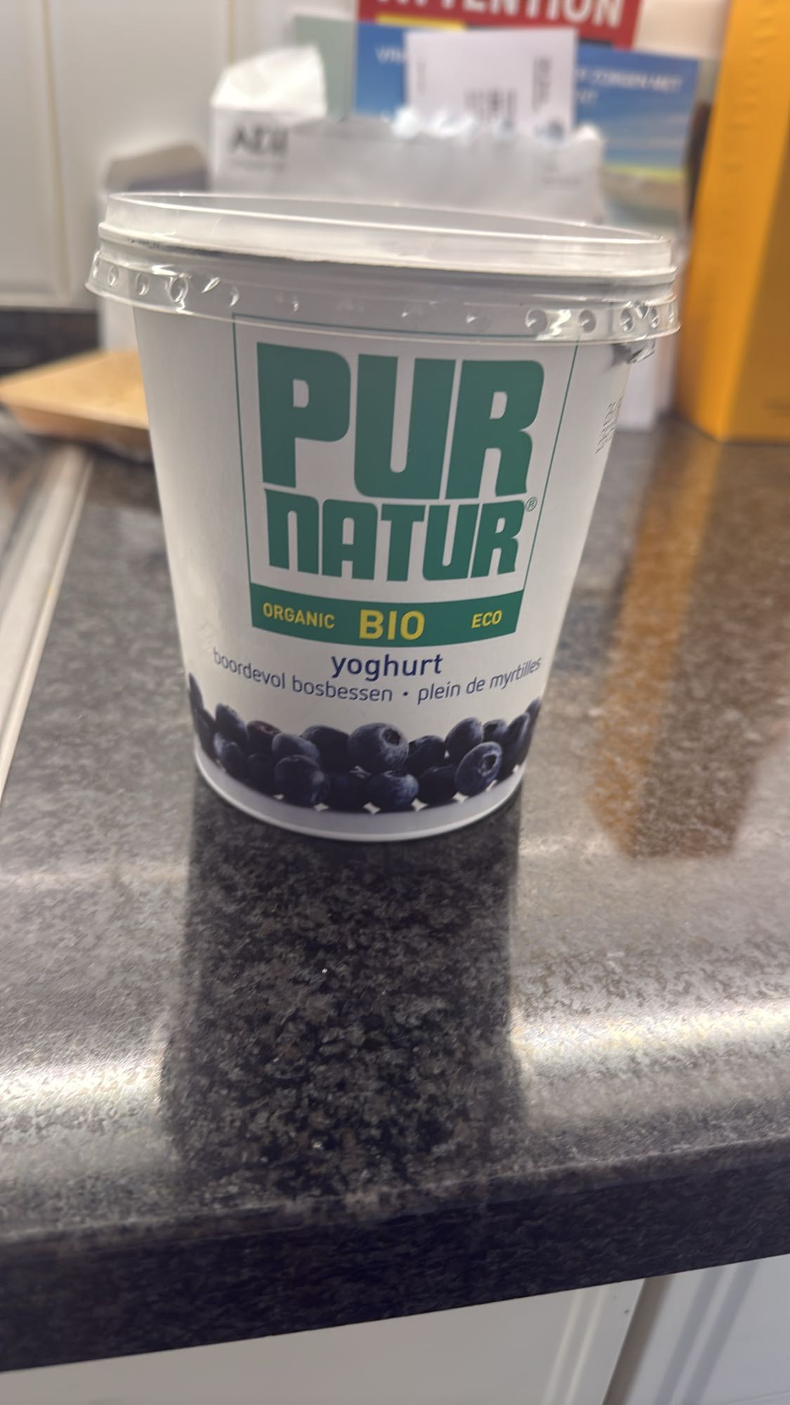 Bosbessenyoghurt