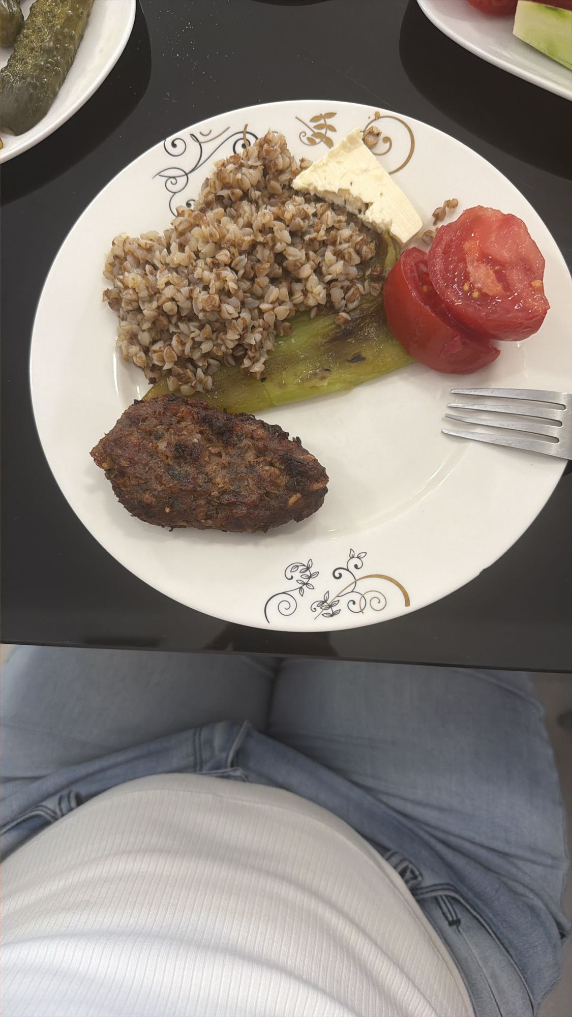 Buckwheat Cutlet Plate