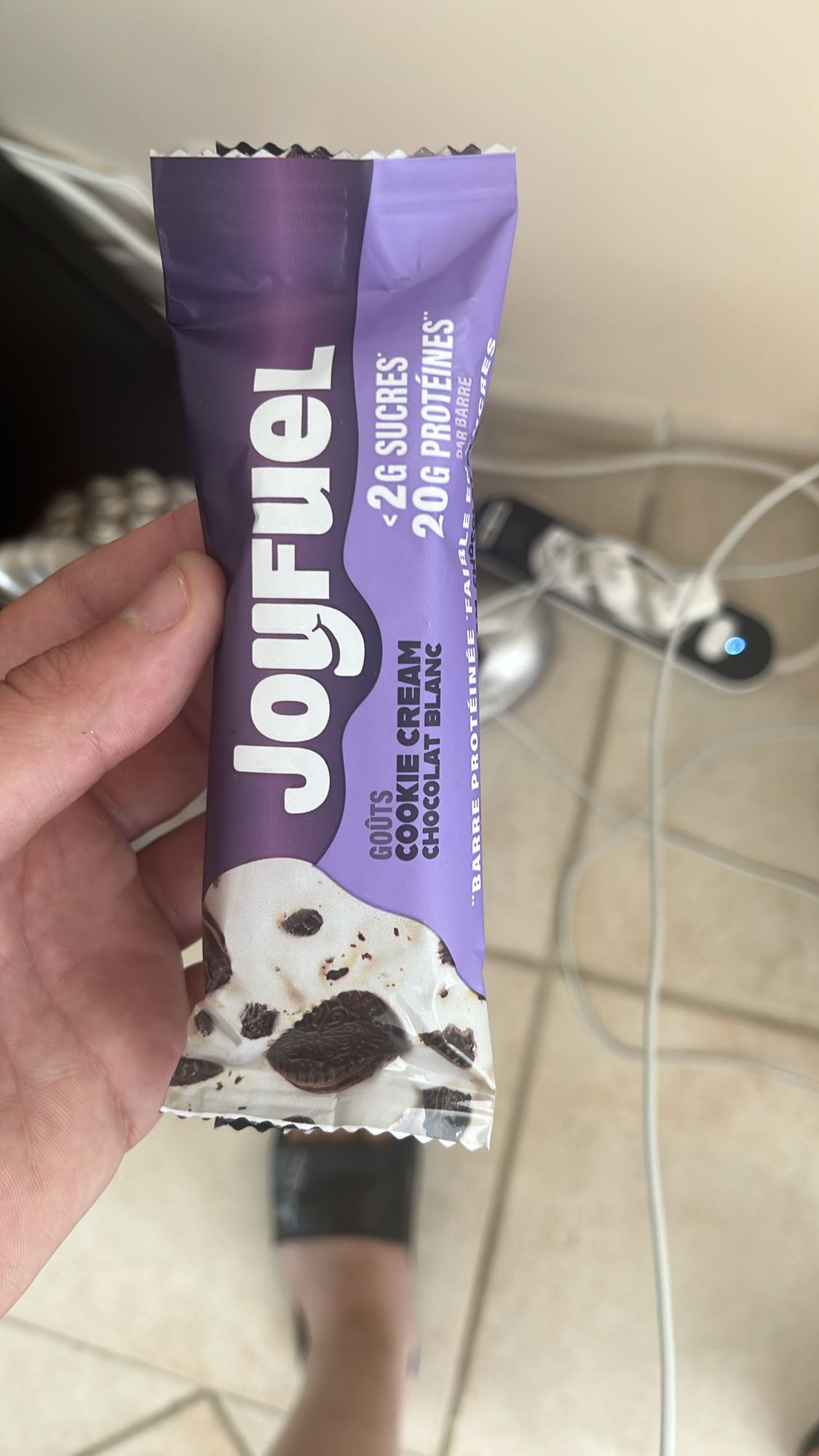 Barre protéinée cookie