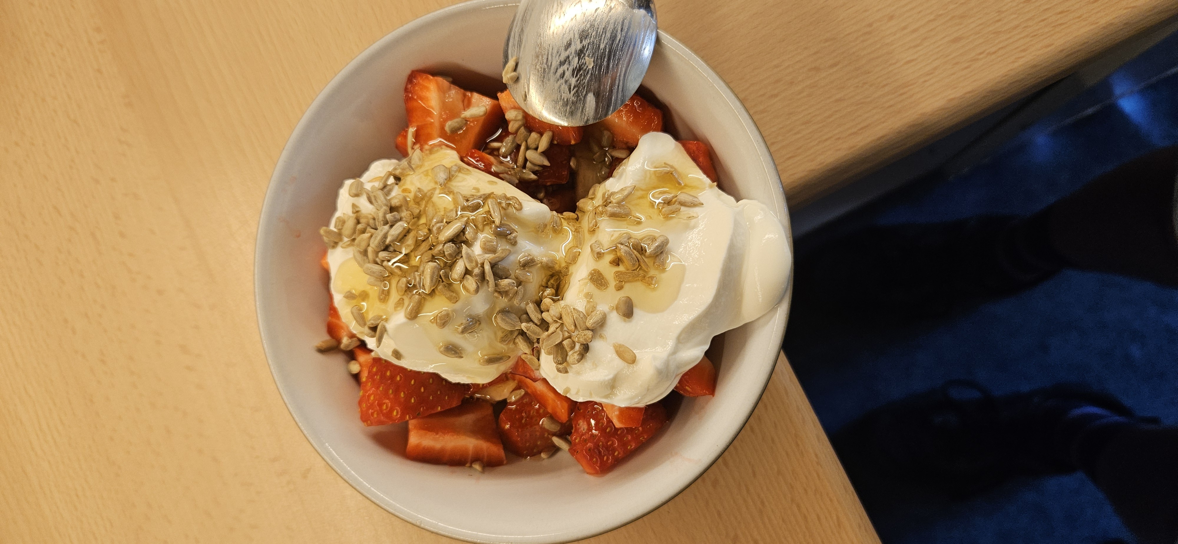 Yogurt Strawberries Bowl