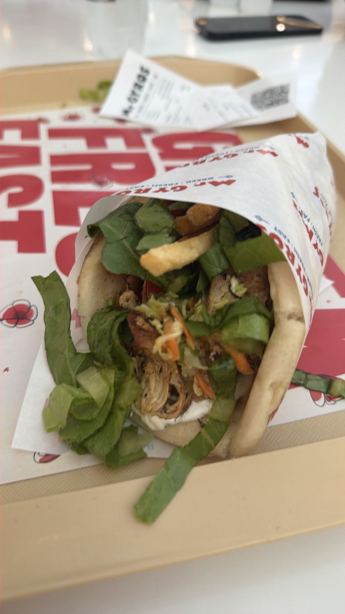 Chicken Pita Wrap