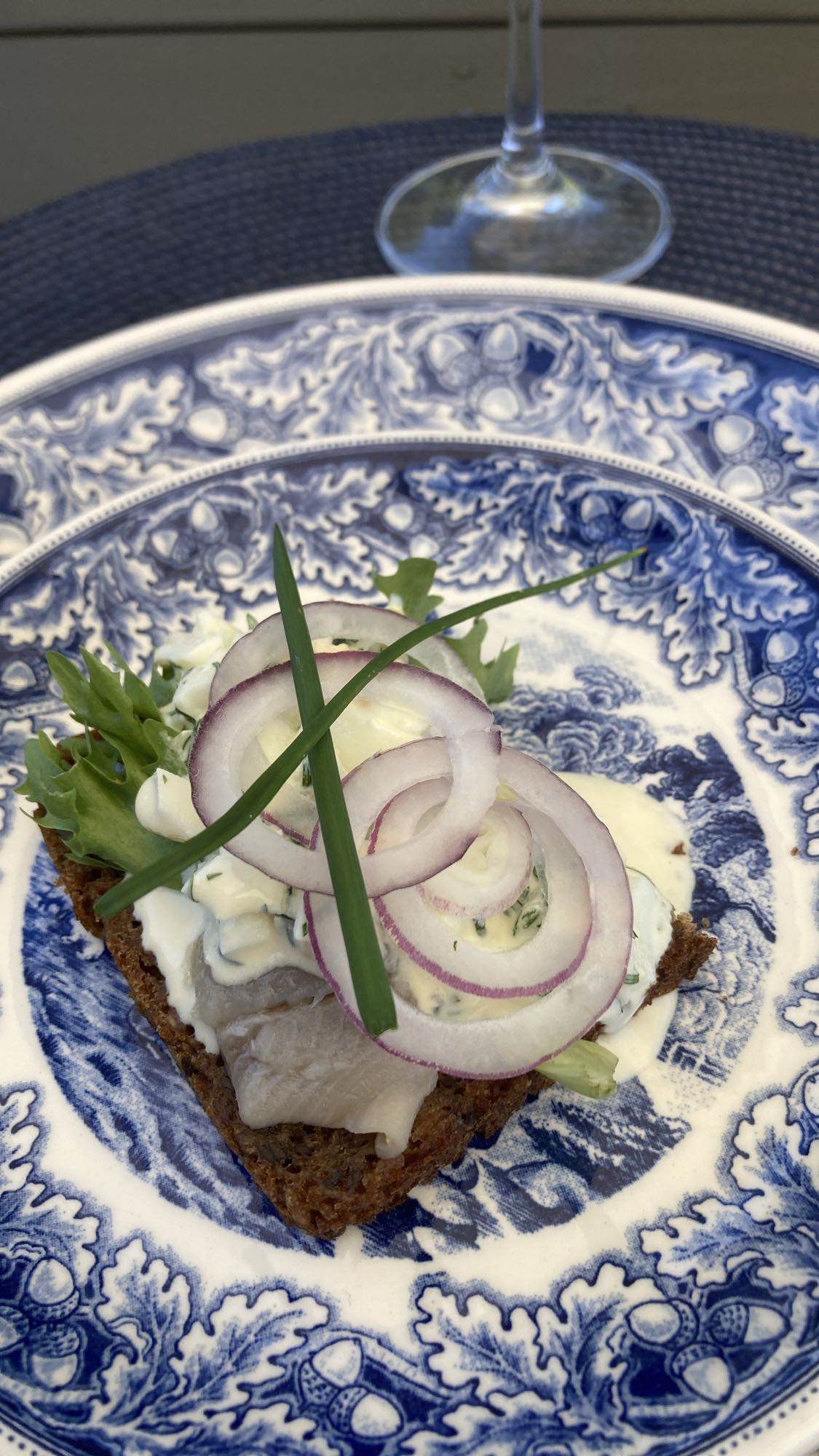 Smörrebröd med sill