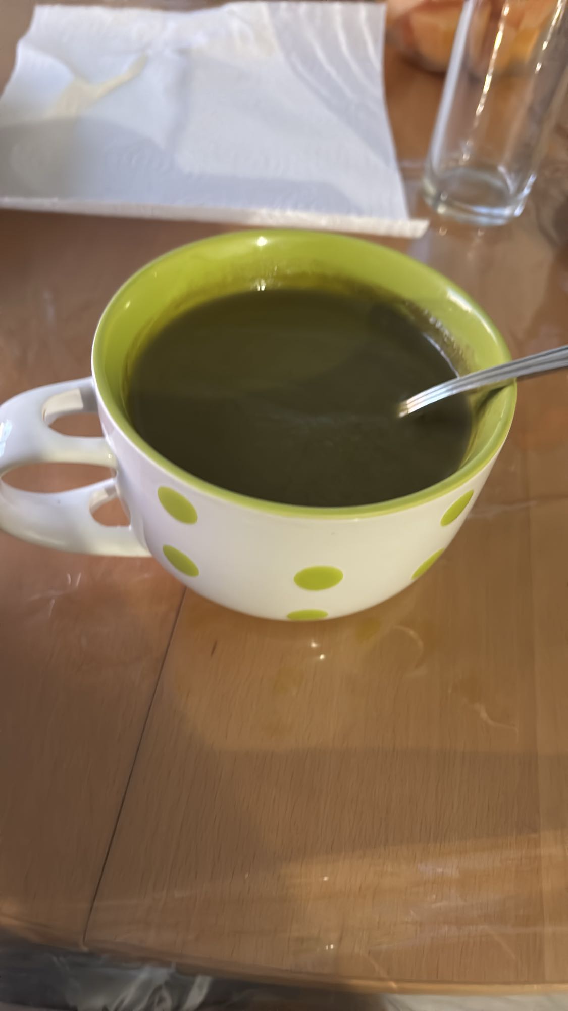 Soupe verte