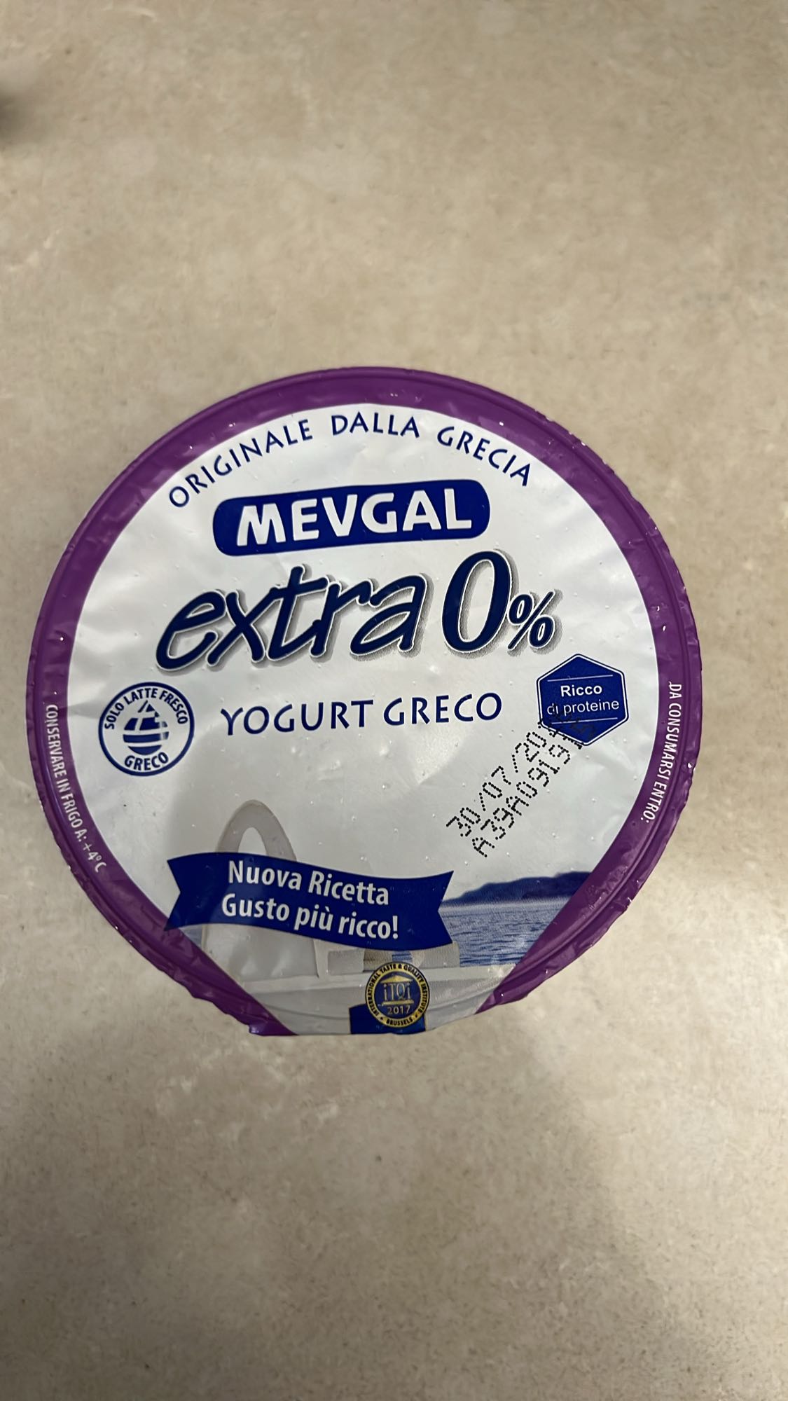 Yogurt greco 0%