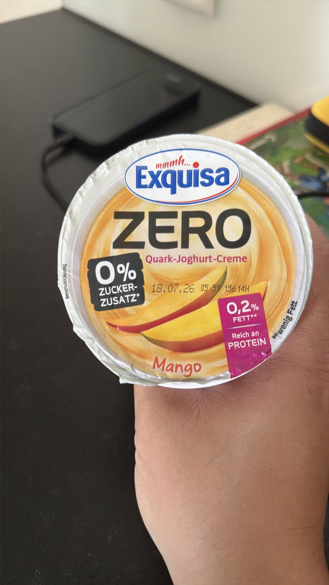 Mango Quark-Joghurt-Creme