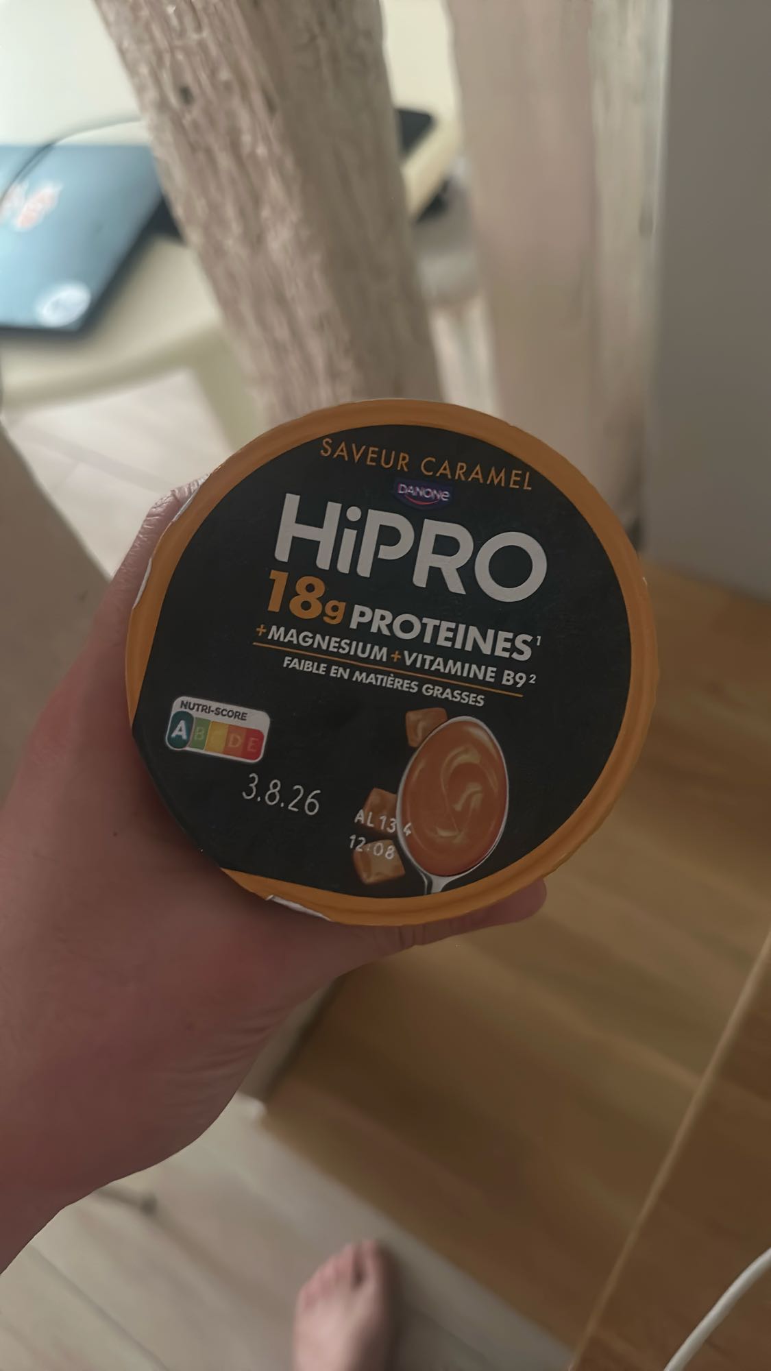 Yaourt protéiné caramel