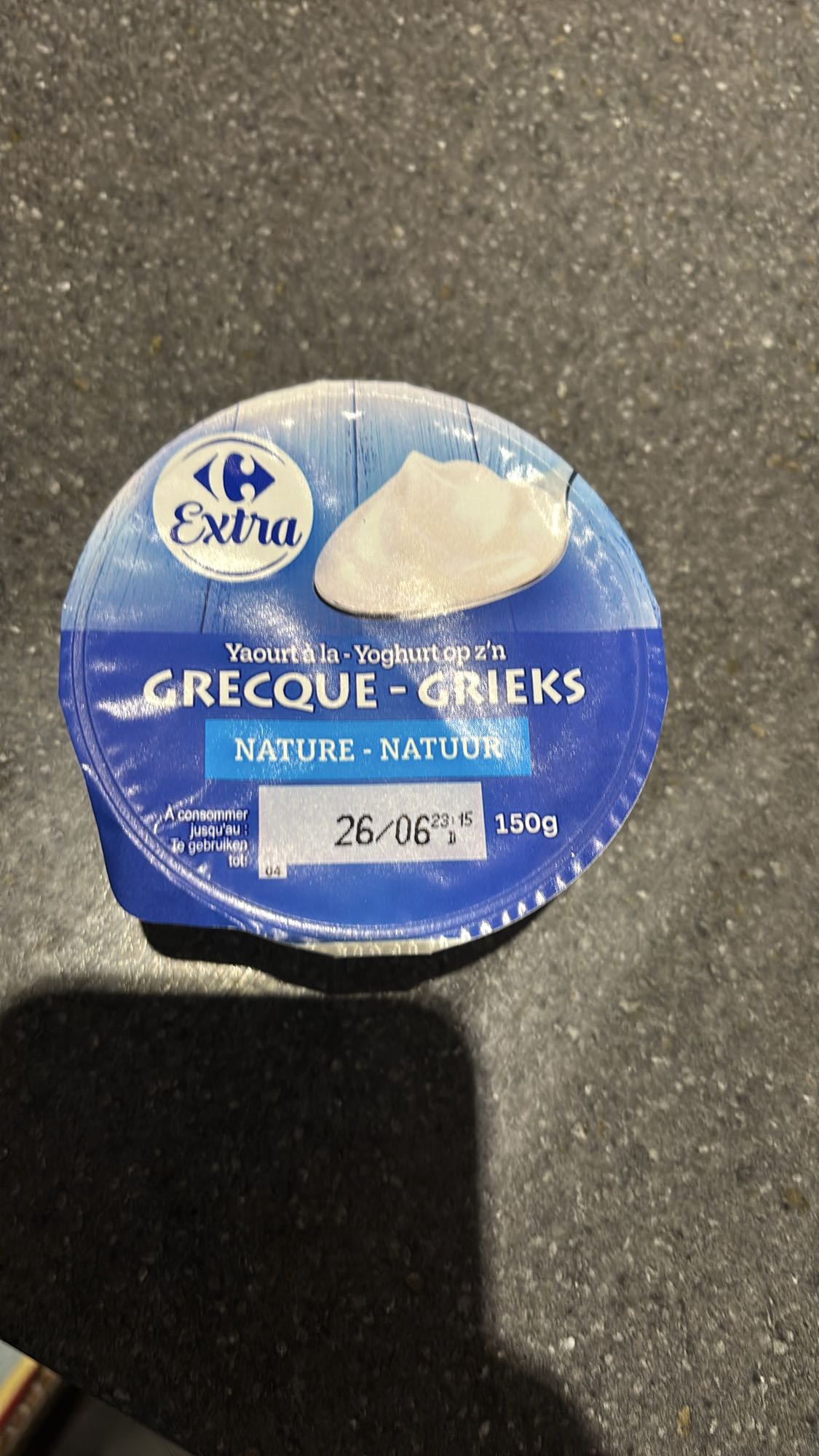 Yaourt grec nature