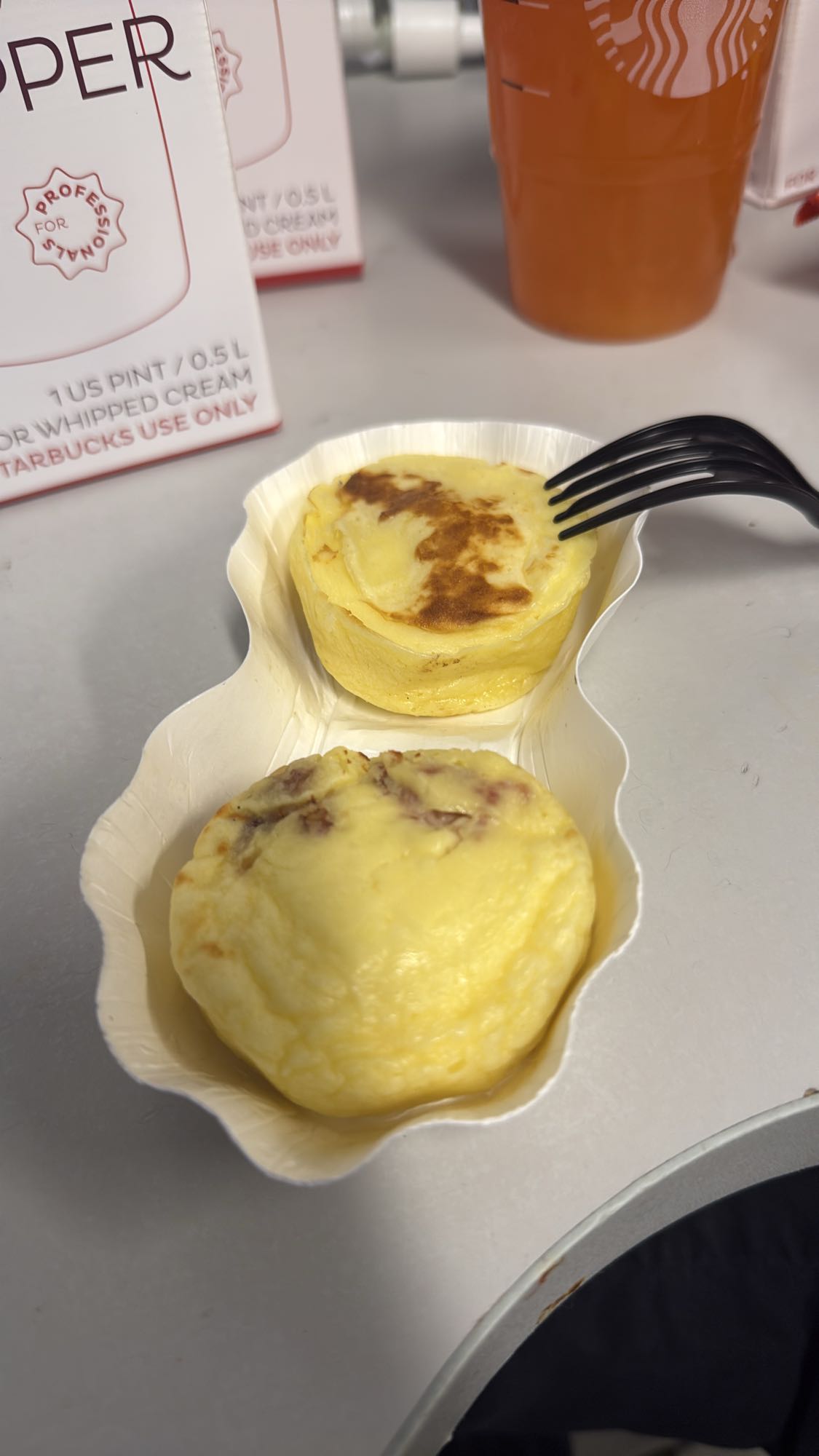Starbucks Bacon and Gruyere Egg Bites