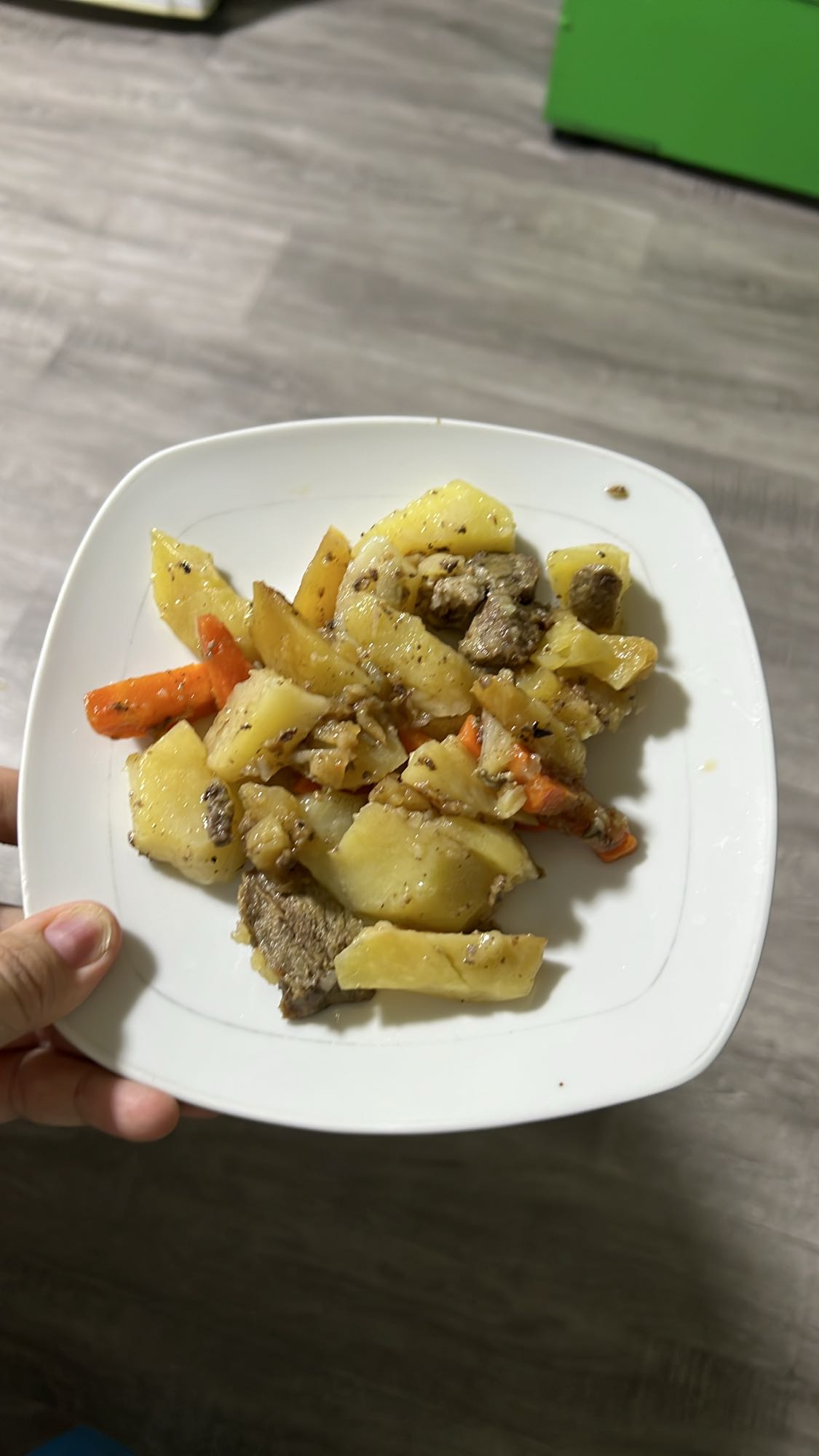 Жаркое с картофелем