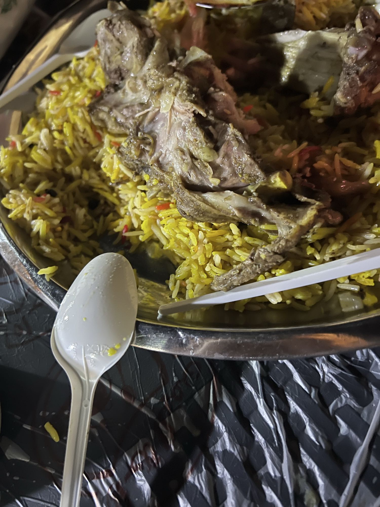 Mutton Biryani Plate