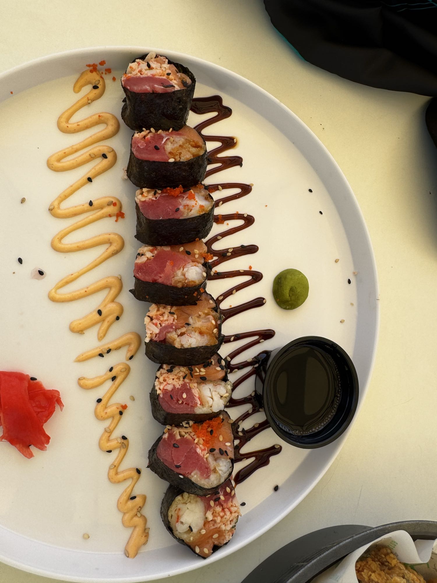 rollo sushi picante