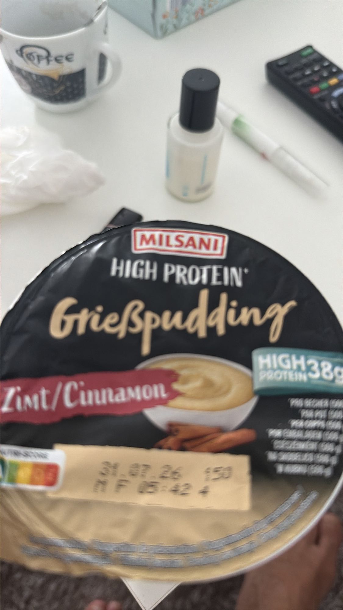 High Protein Grießpudding