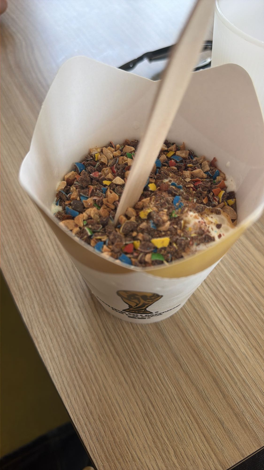 iaurt inghetat cu topping