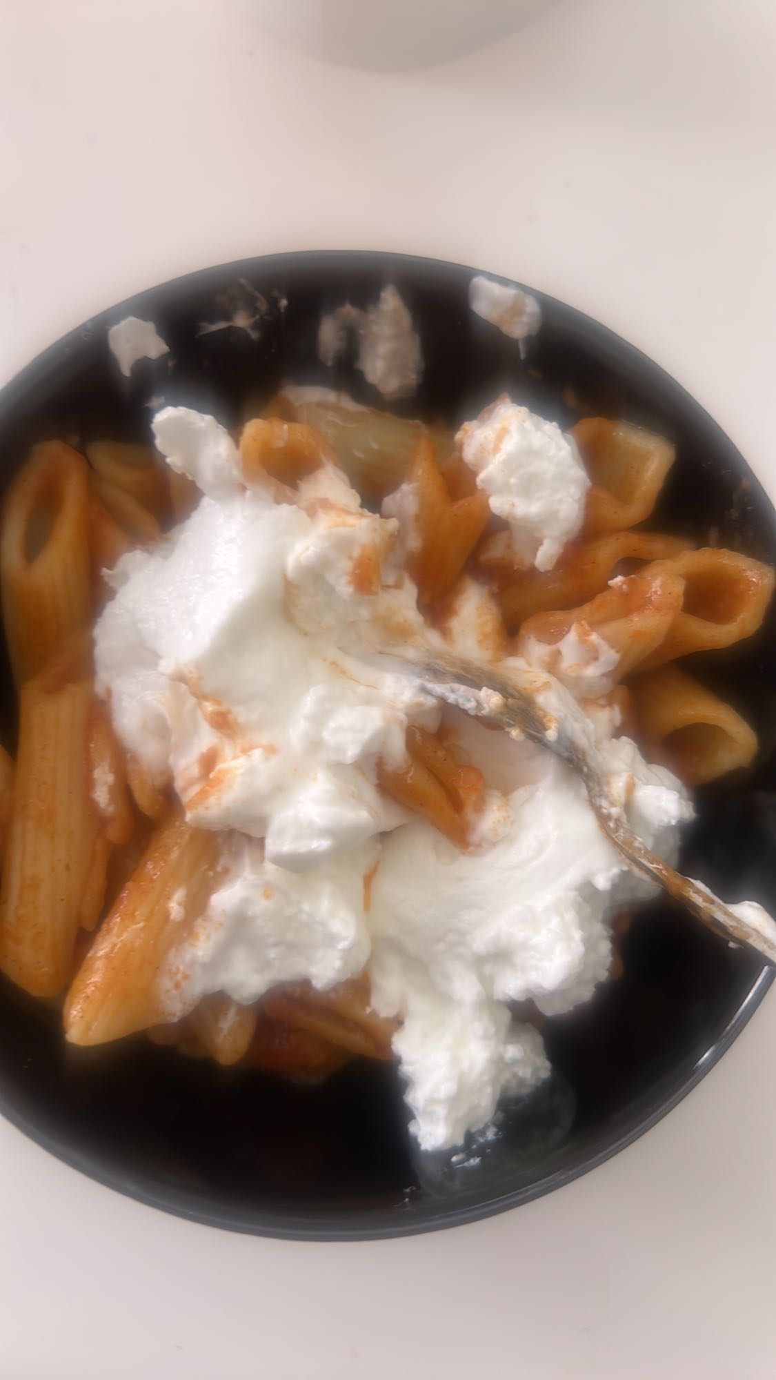 Penne mit Ricotta
