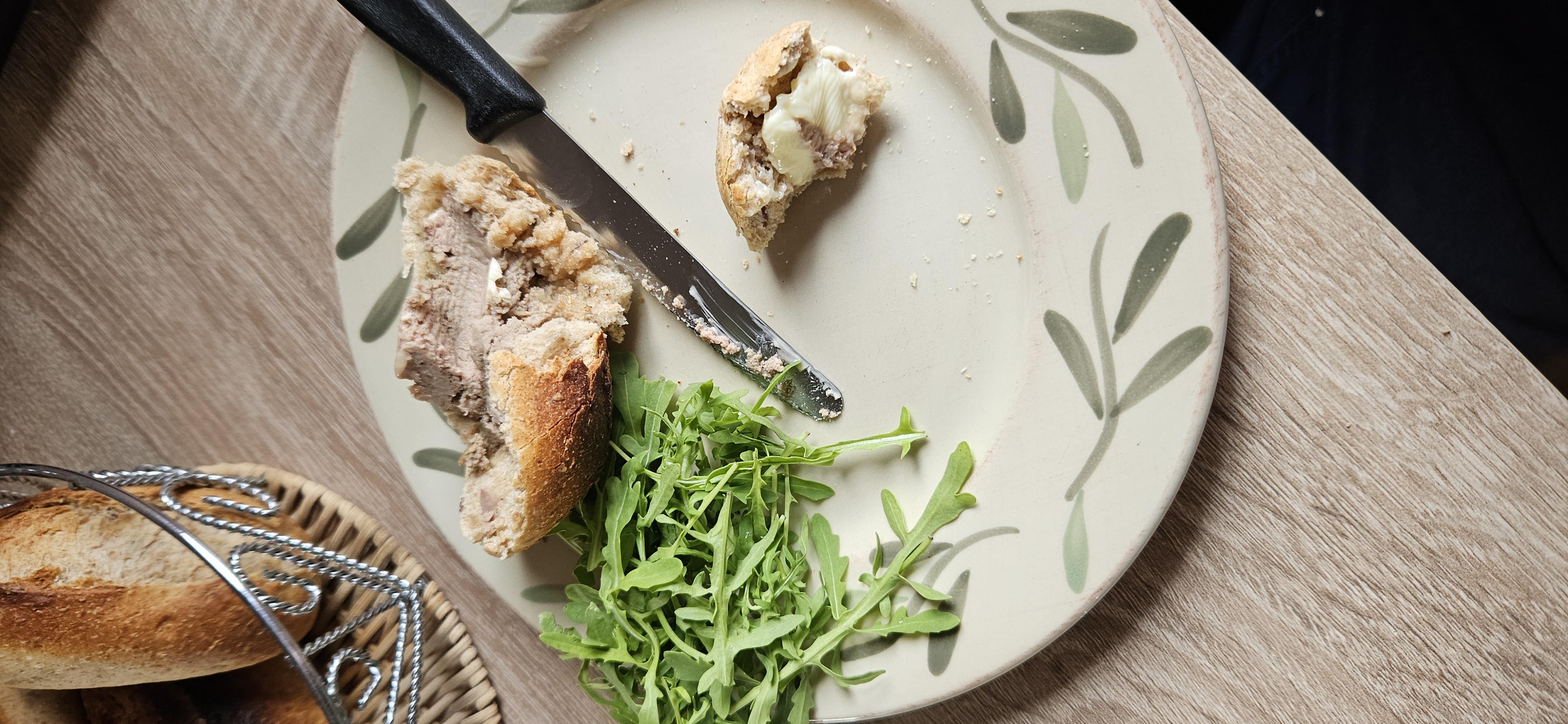 Pate Bread with Butter
