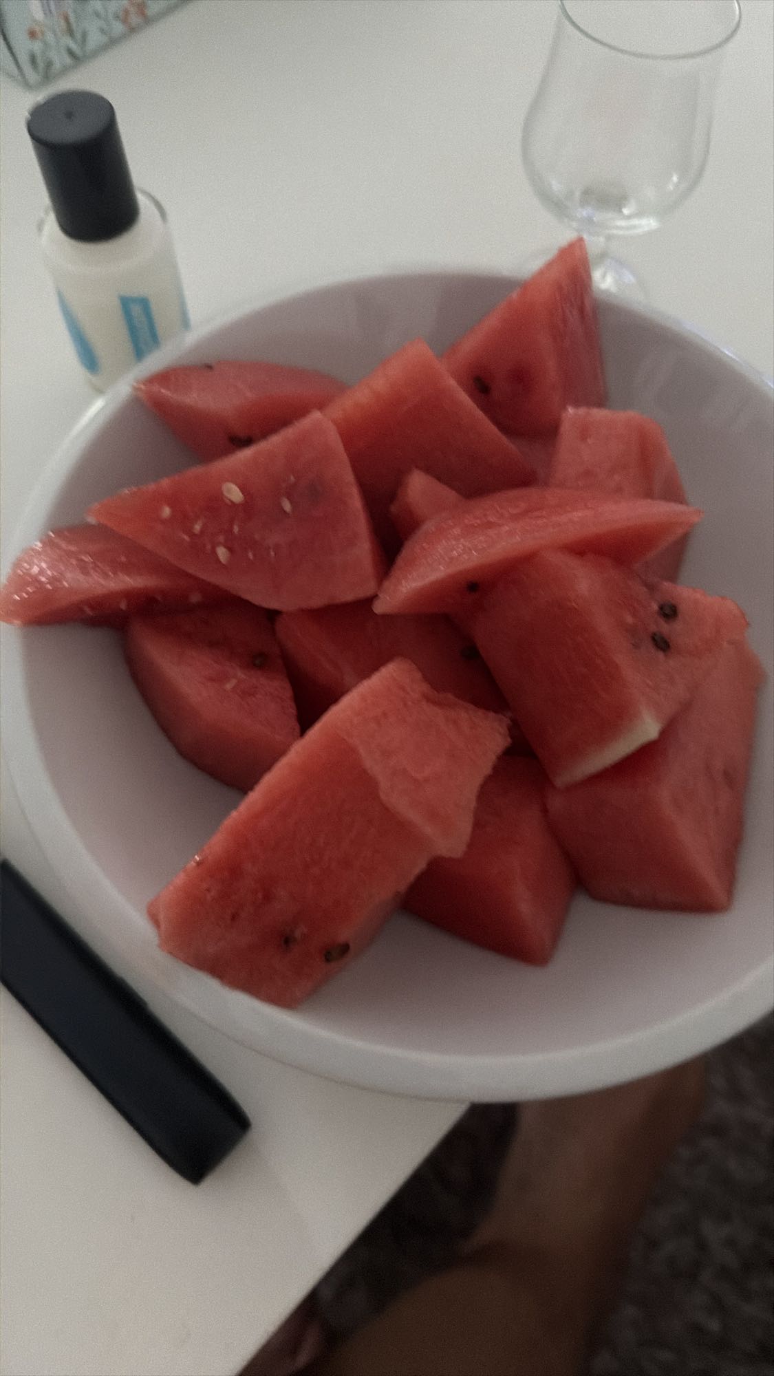 Wassermelonenstücke