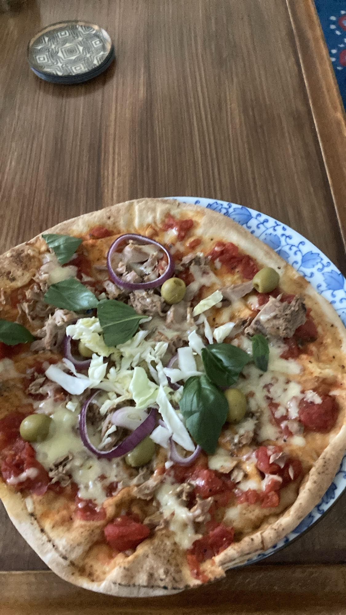 Tonfiskpizza