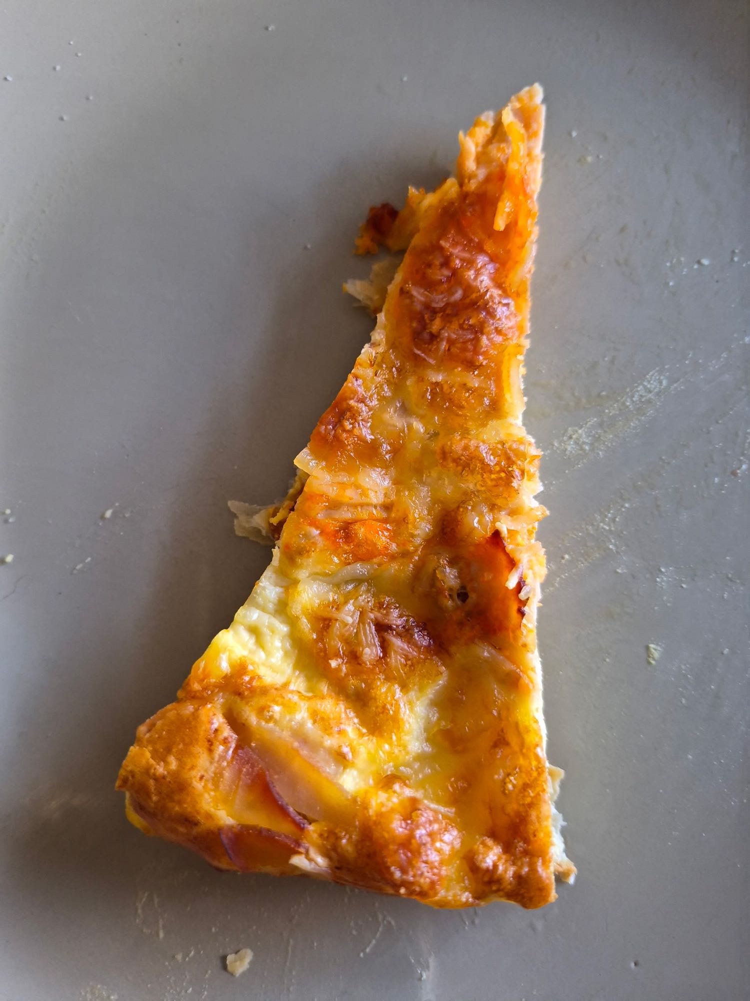 Part de quiche au fromage