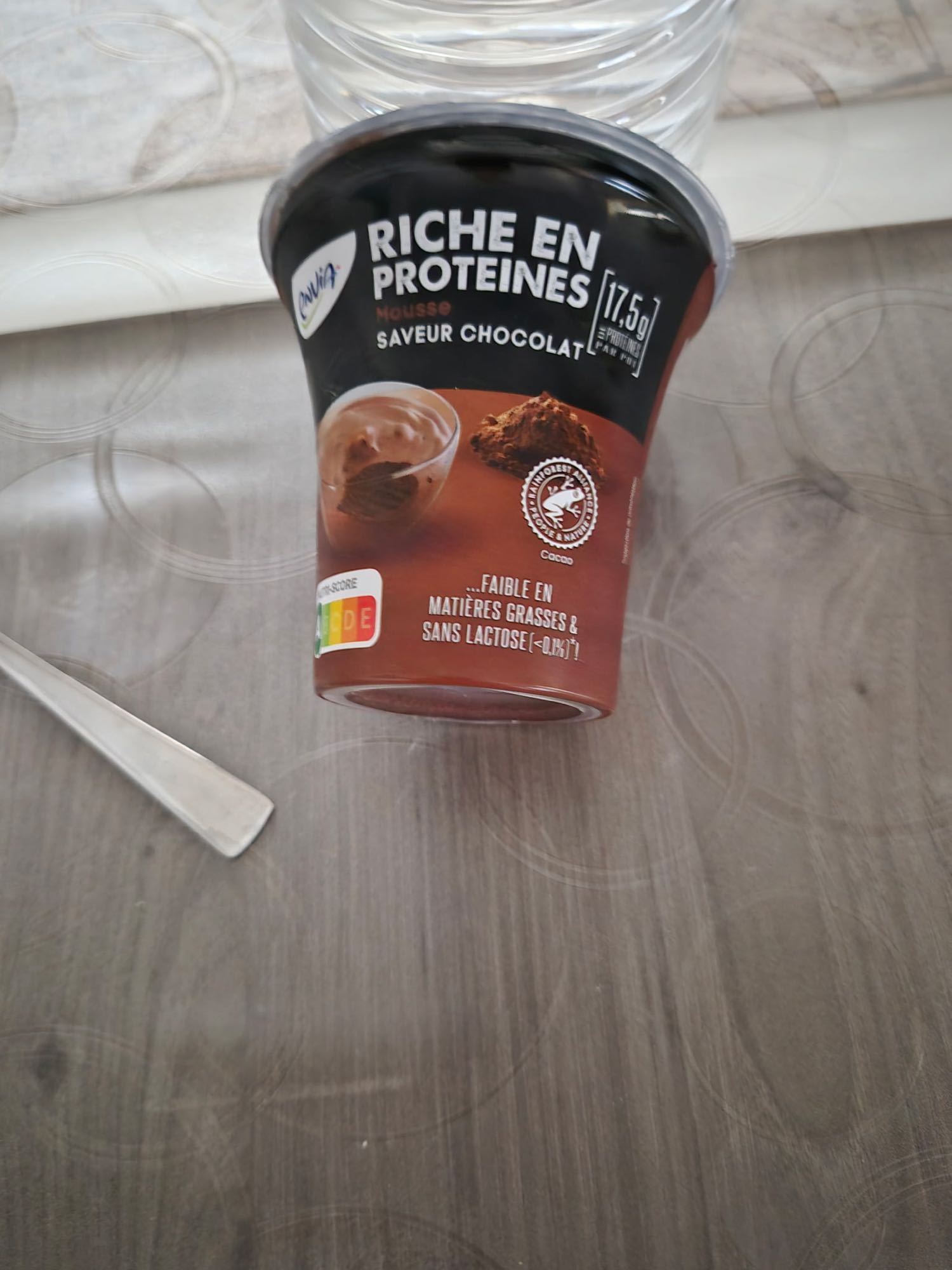Mousse protéinée chocolat