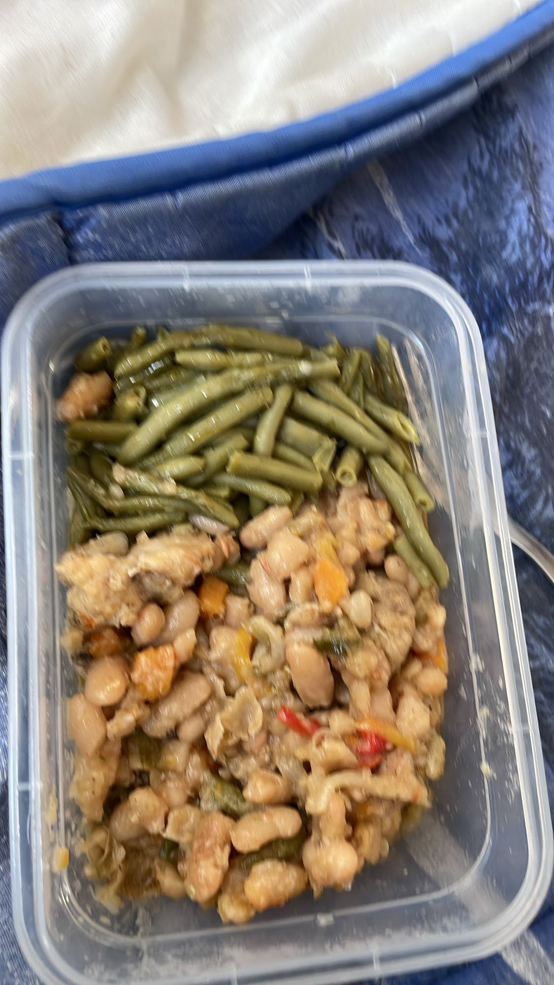 Haricots et ragoût