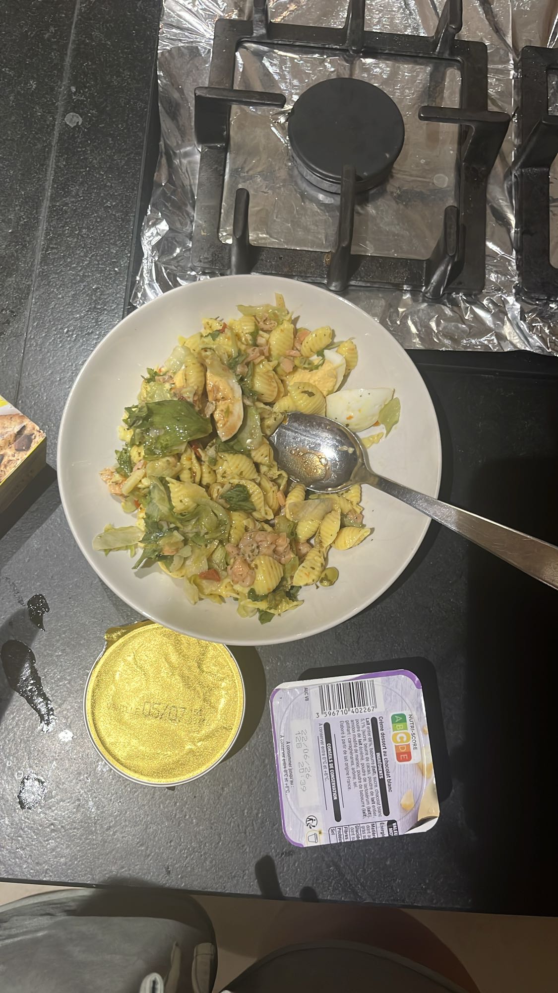Salade de pâtes au poulet