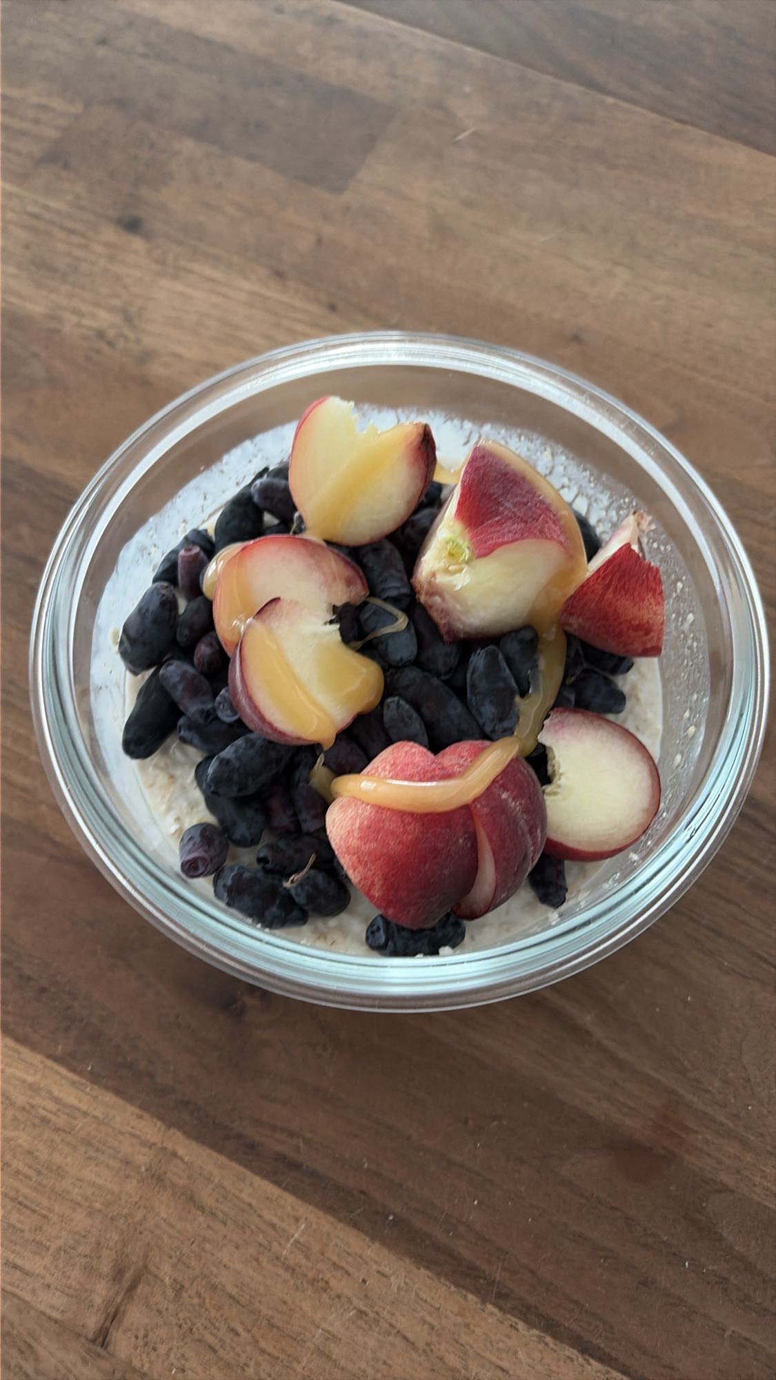 Havregröt med frukt
