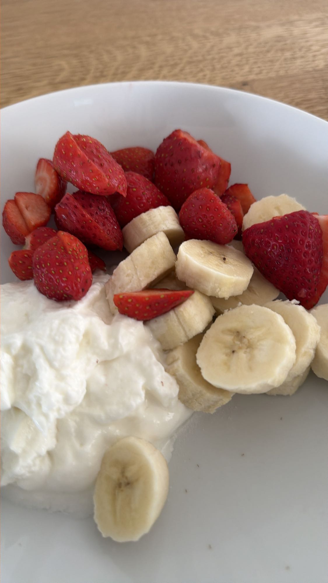 Joghurt mit Obst