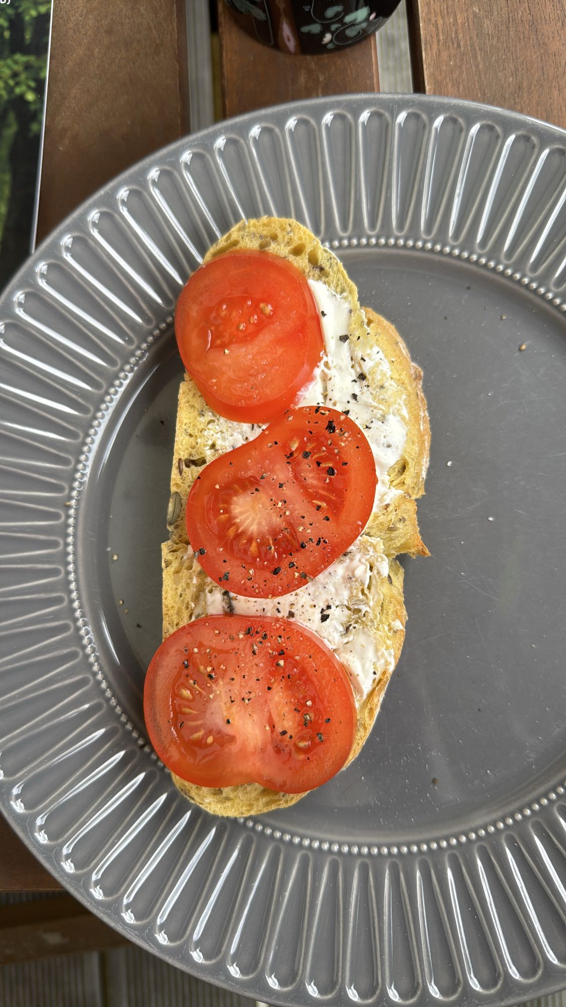 Tomato Cream Toast