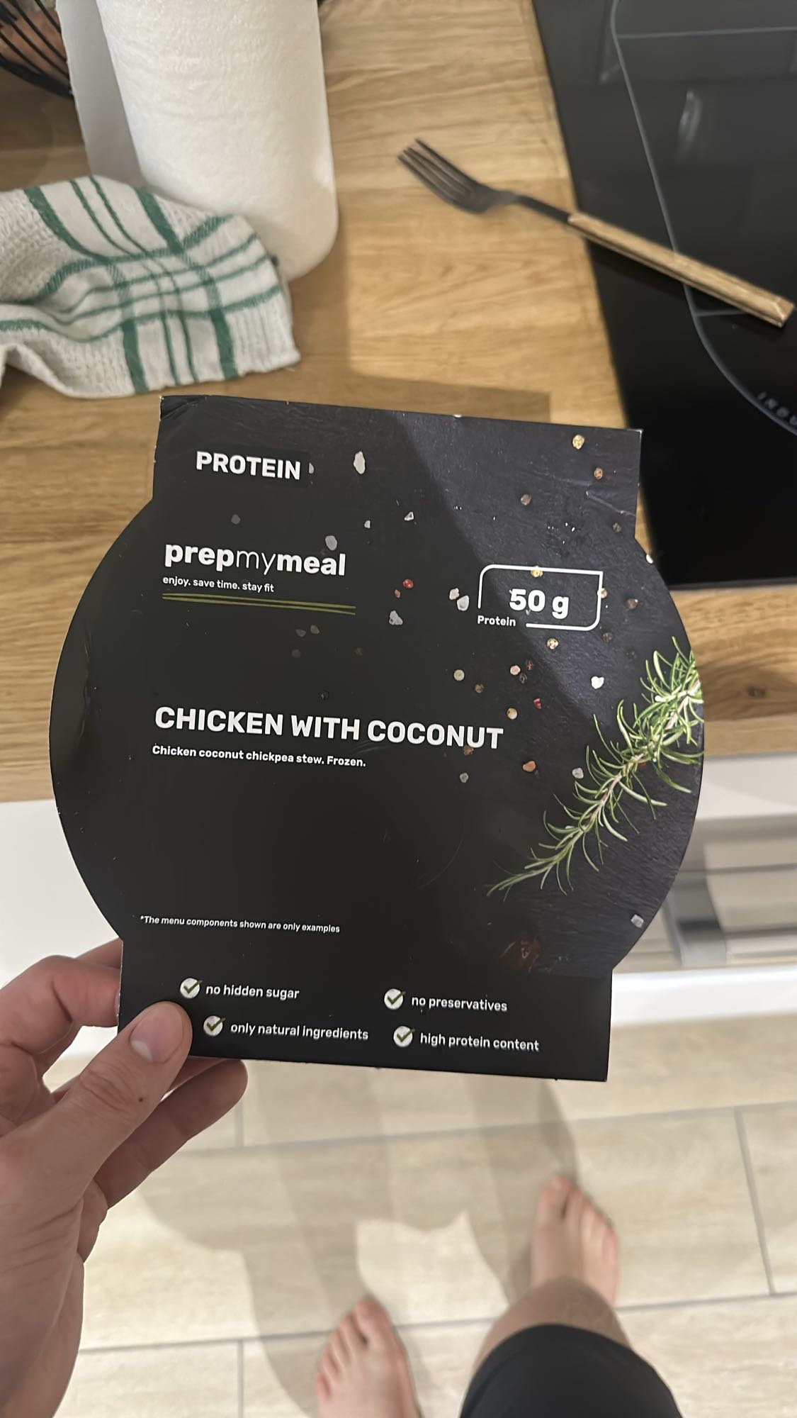 Poulet à la noix de coco