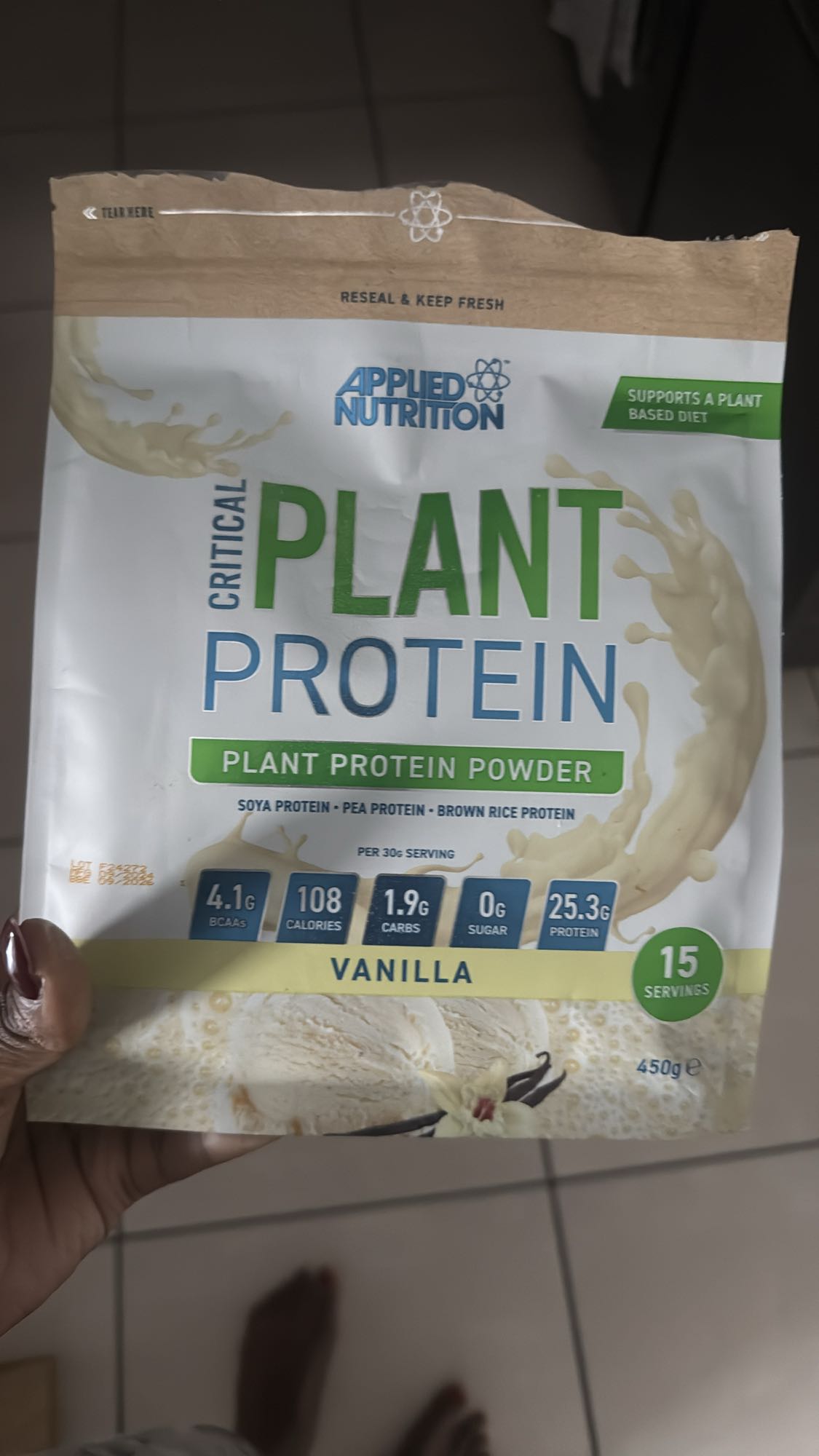 Vanilla Plant Protein