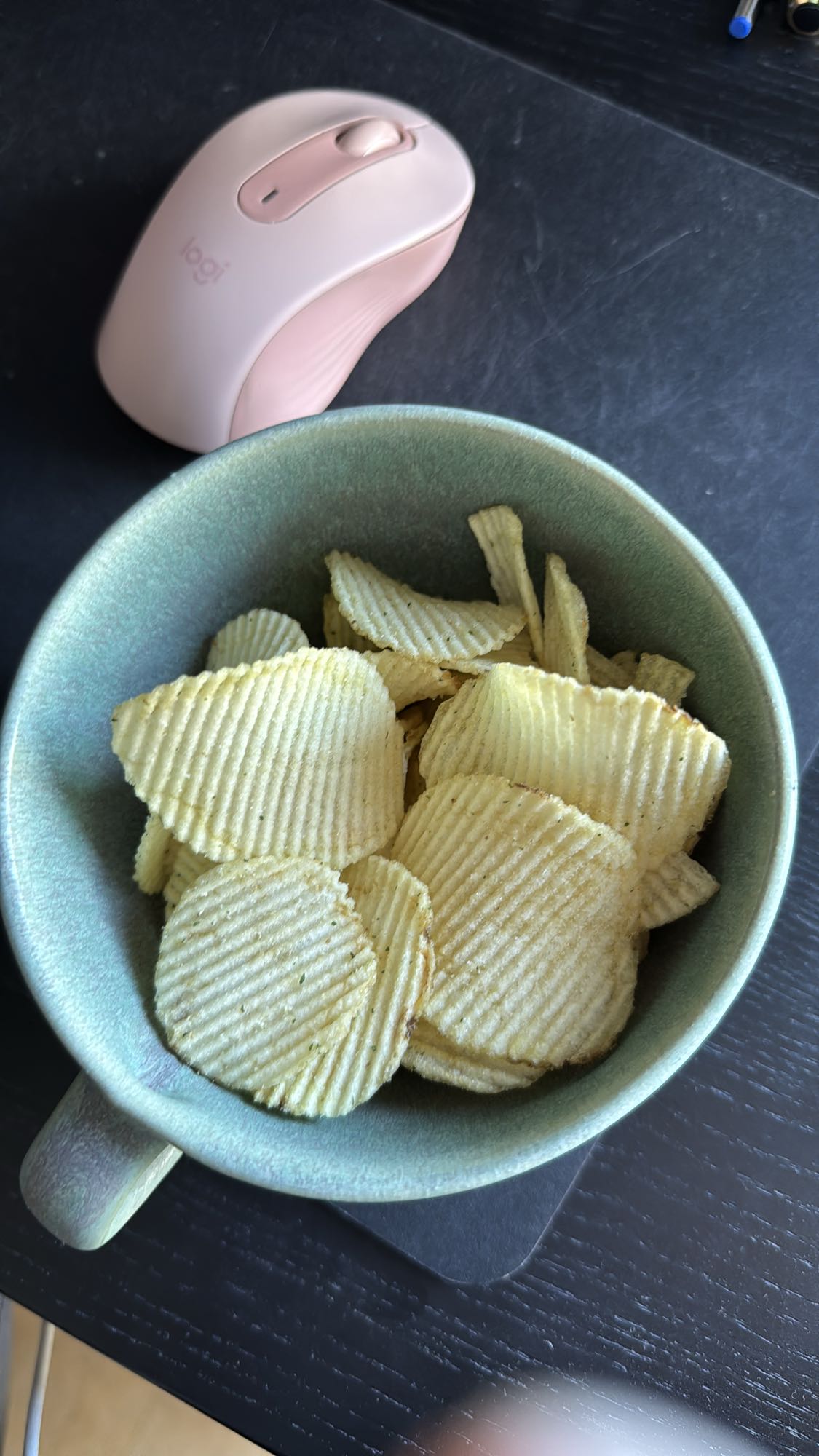 Ridged Potato Chips