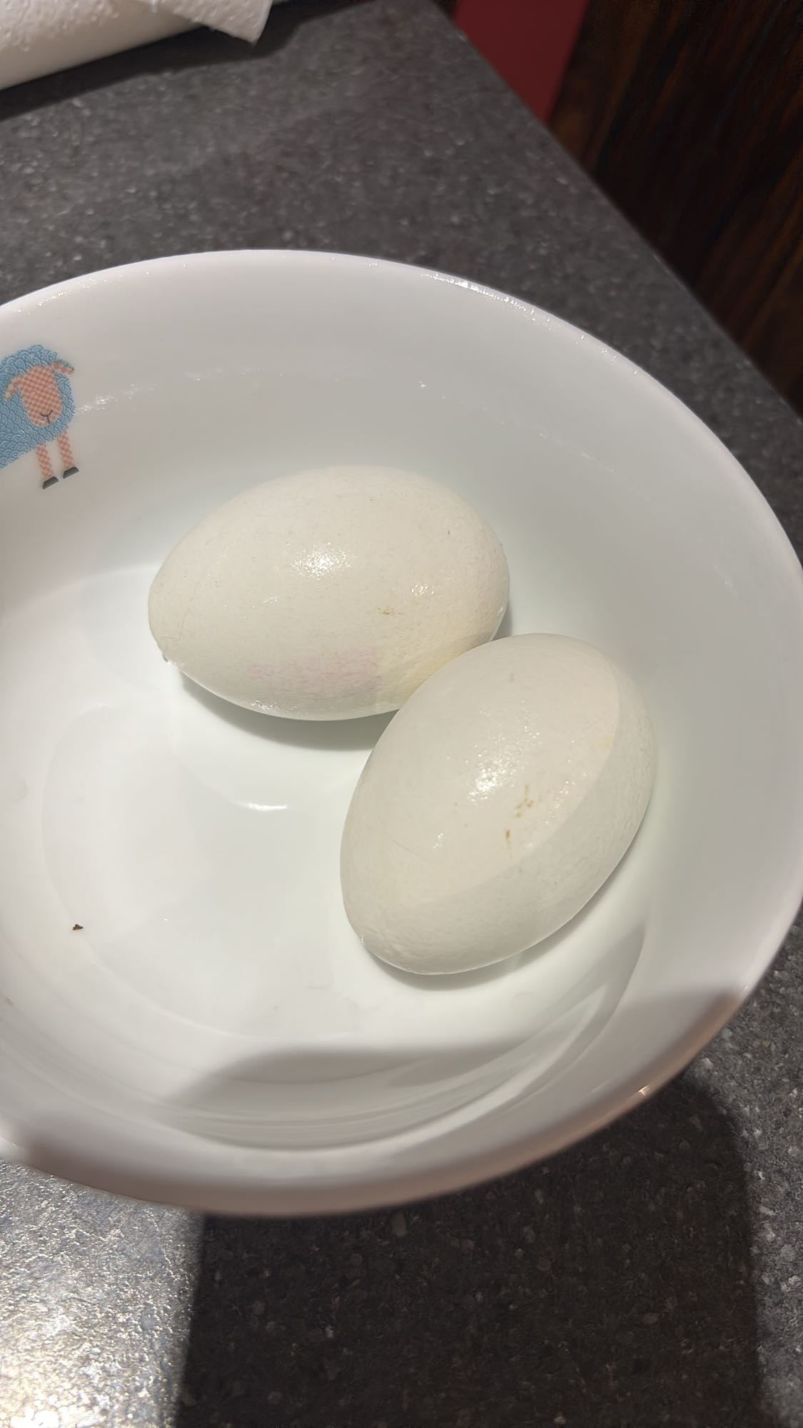 Deux oeufs durs