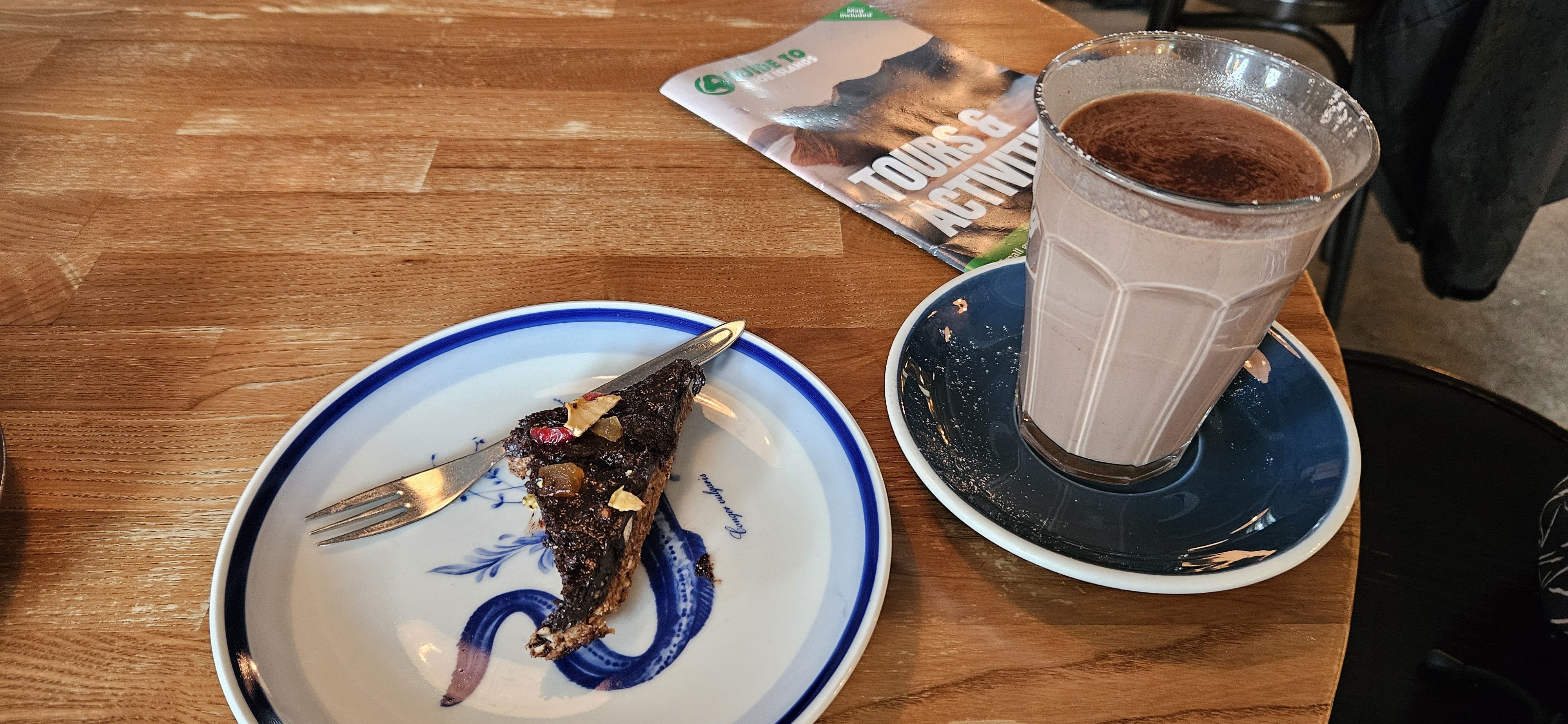 Chocolate Cake and Cocoa