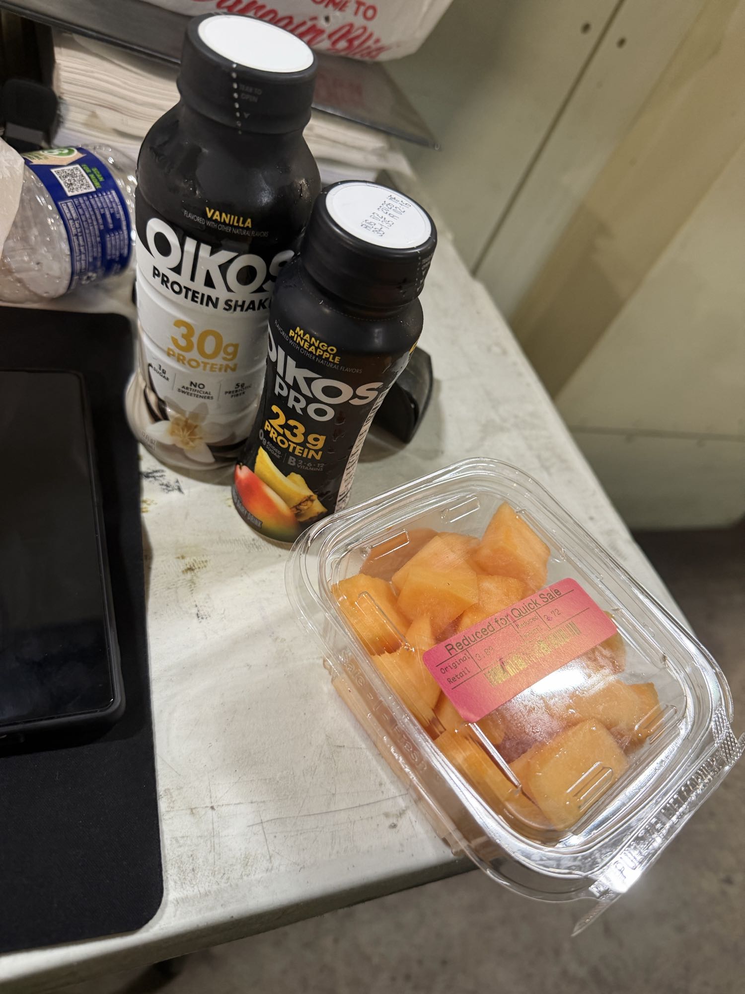Proteinshakes og melon