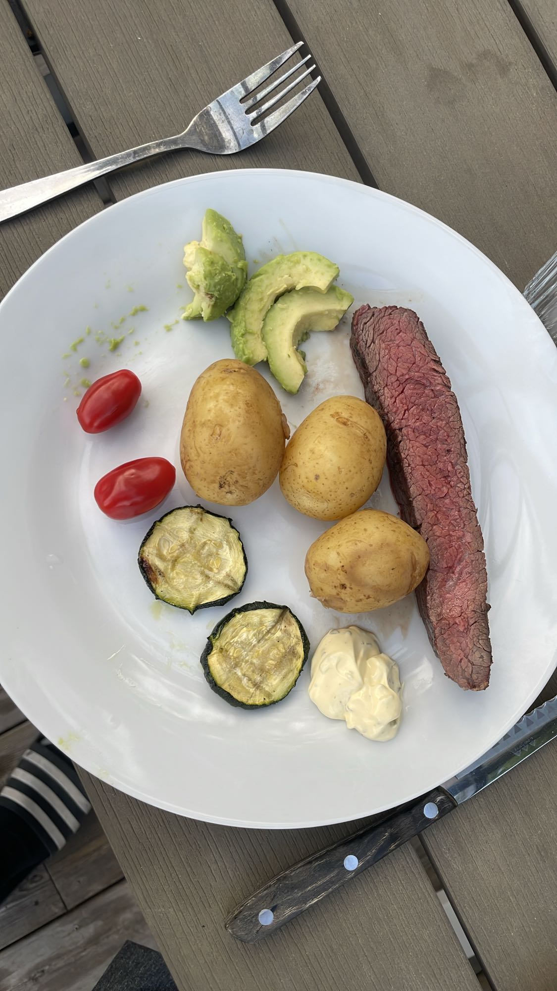Biff med potatis