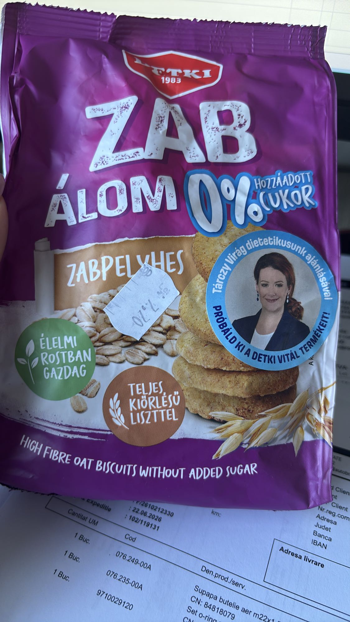 Zabpelyhes keksz