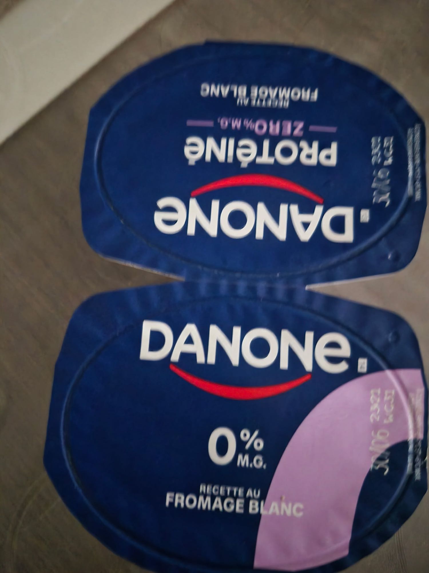 Fromage blanc protéiné