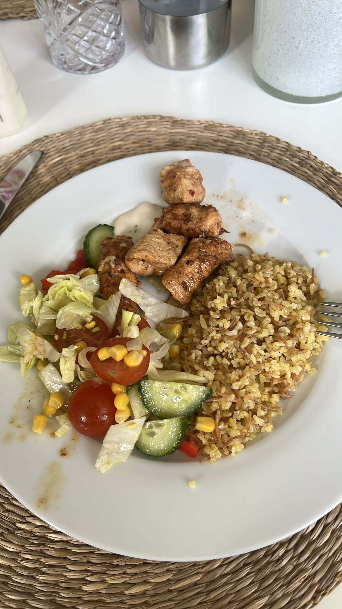 Kyckling med bulgur