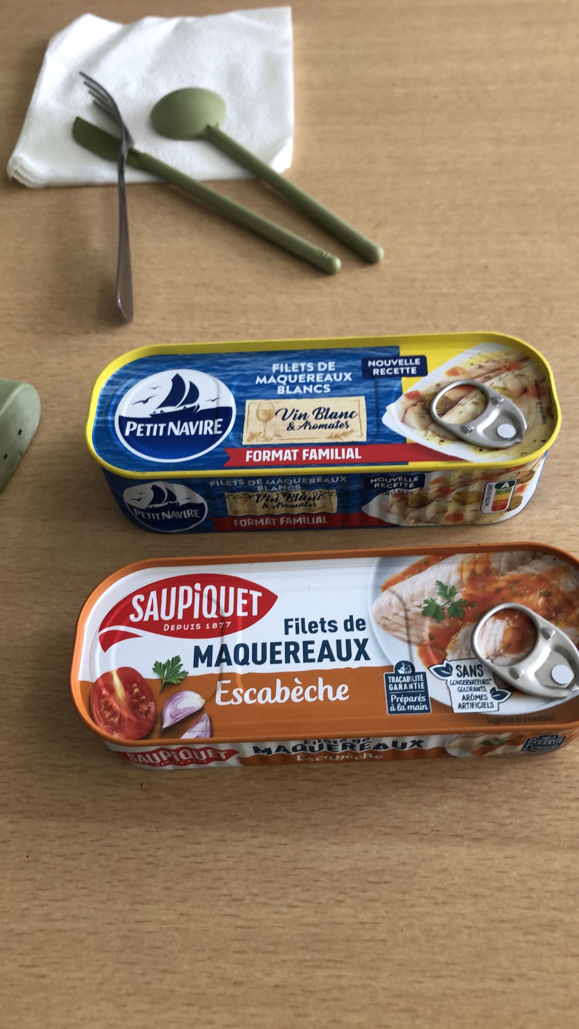 Filets de maquereaux