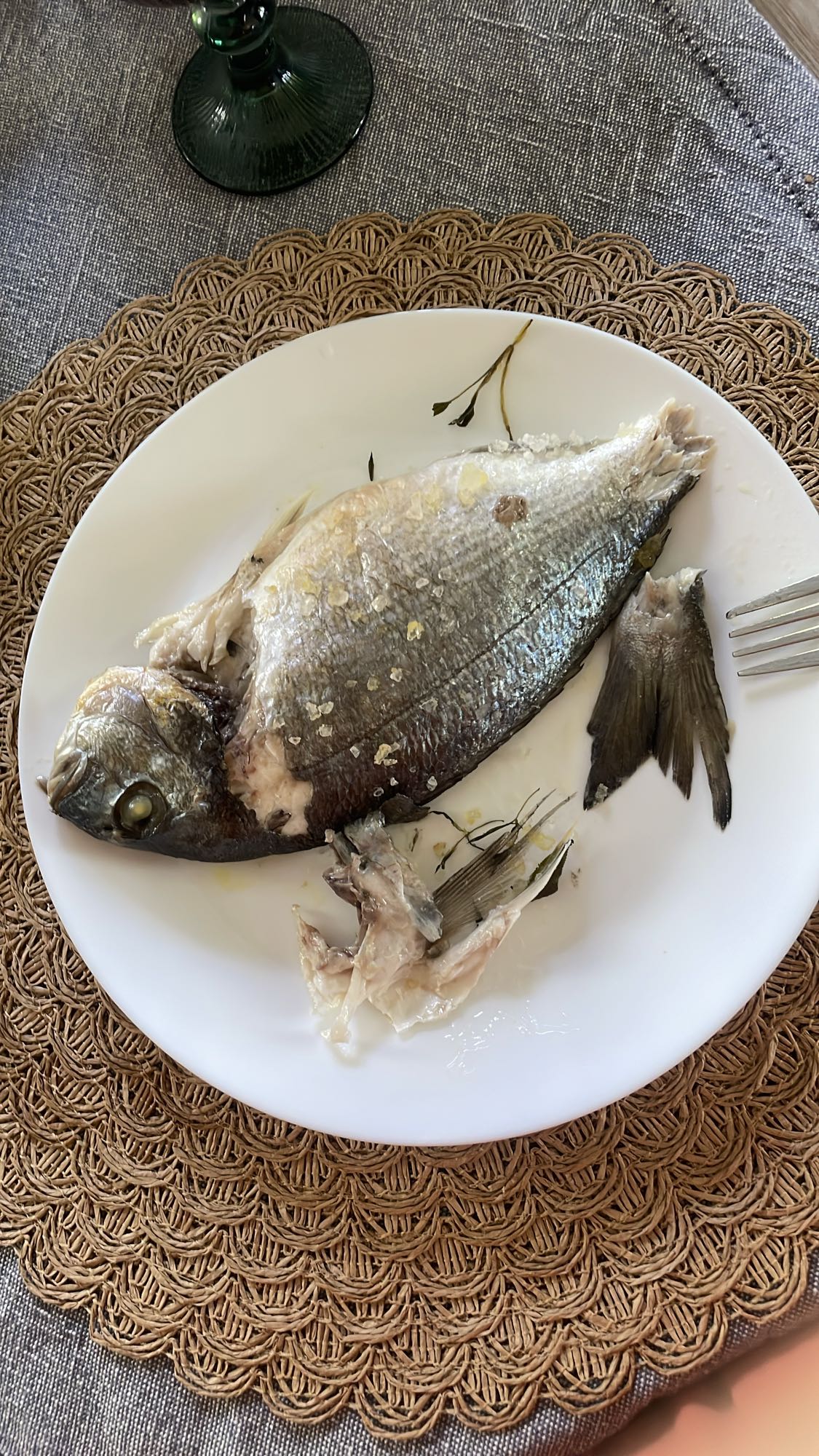 Pieczona dorada
