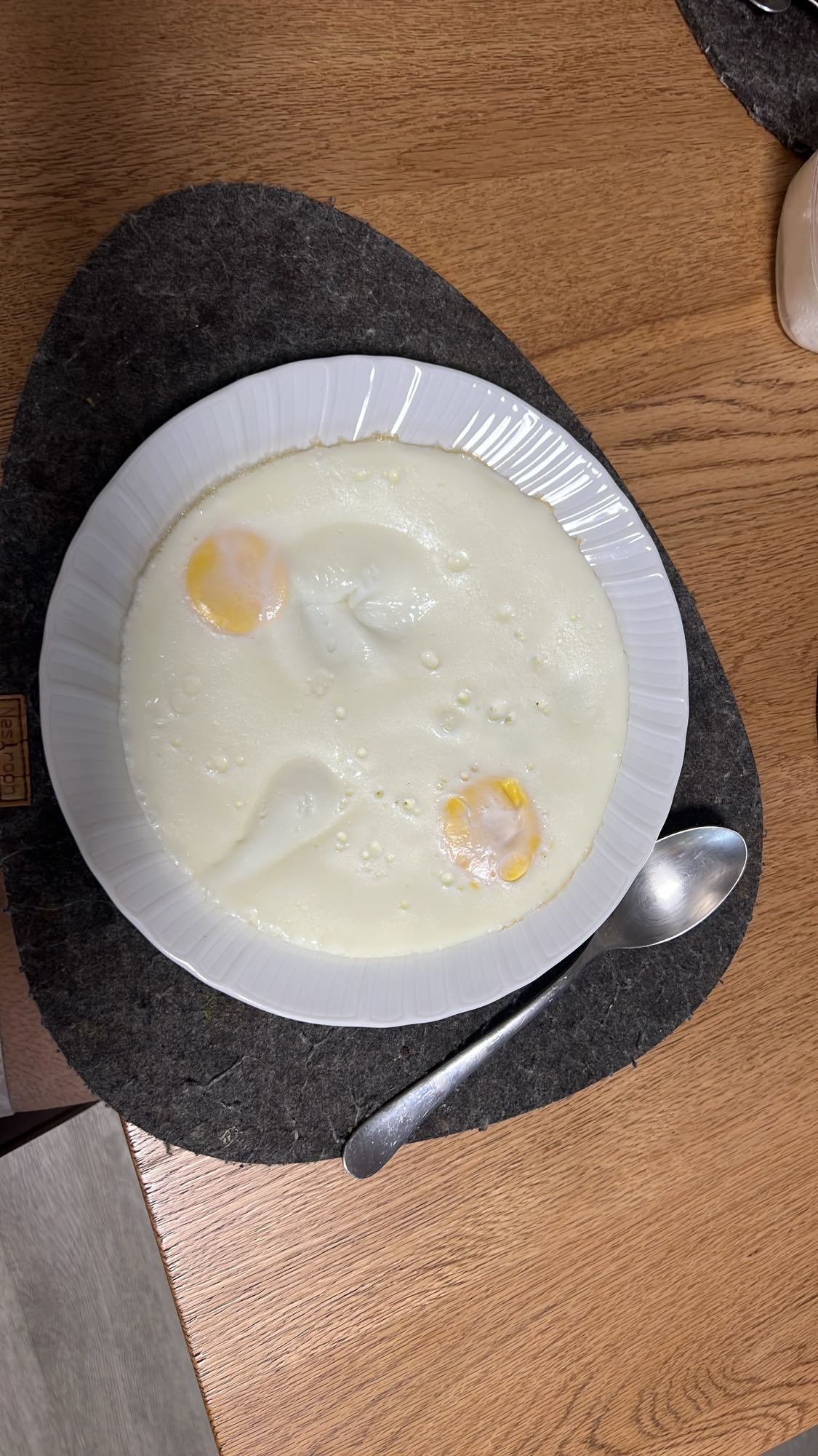 Uova nel latte