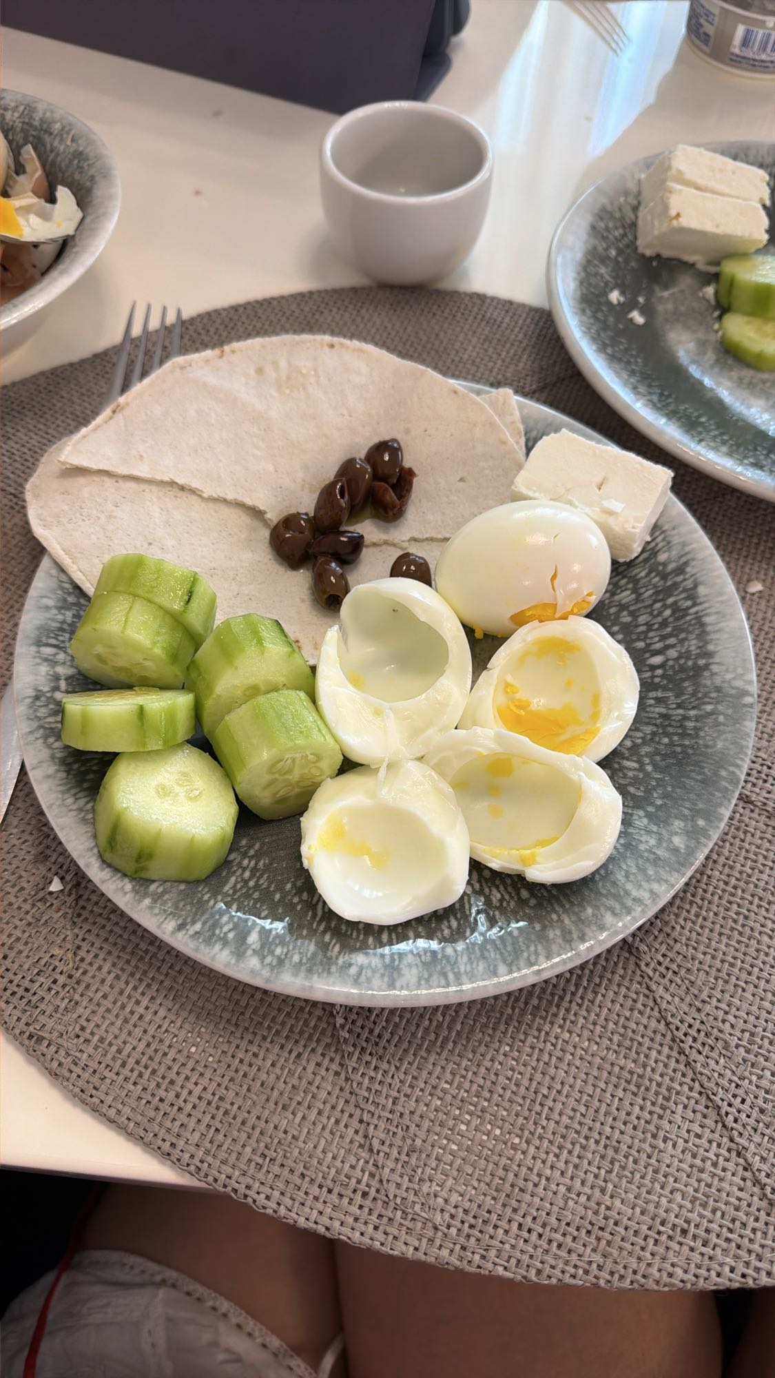 Egg Pita Plate