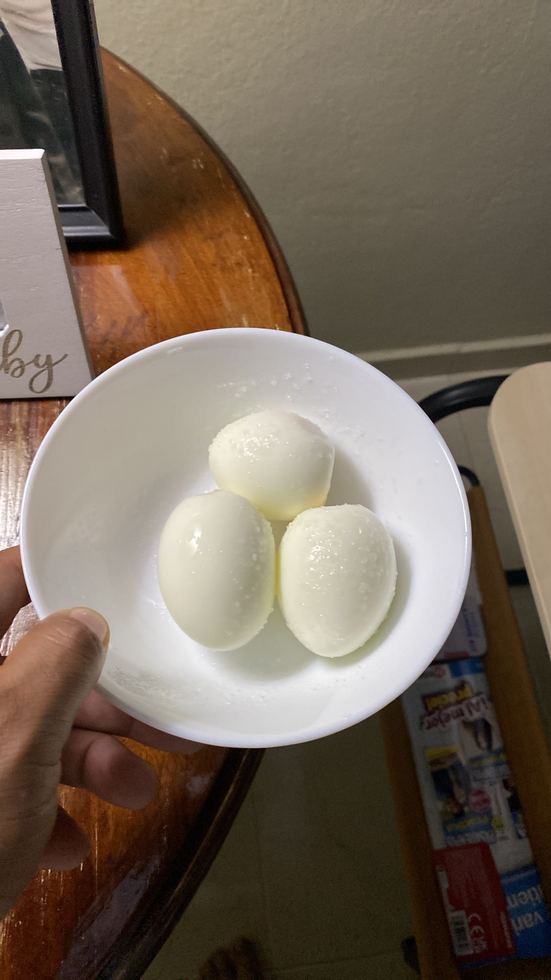huevos cocidos