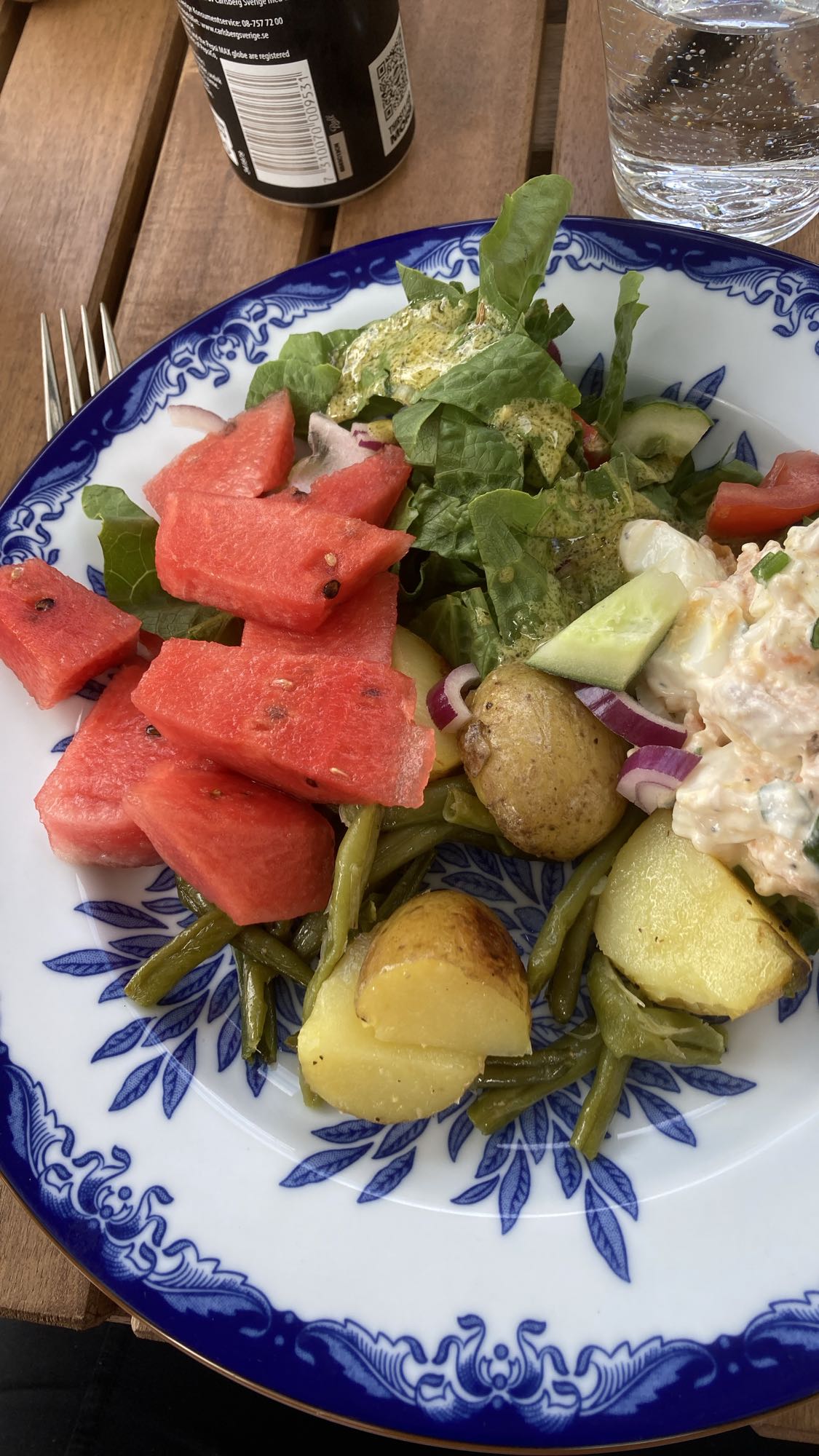 Sallad med potatis